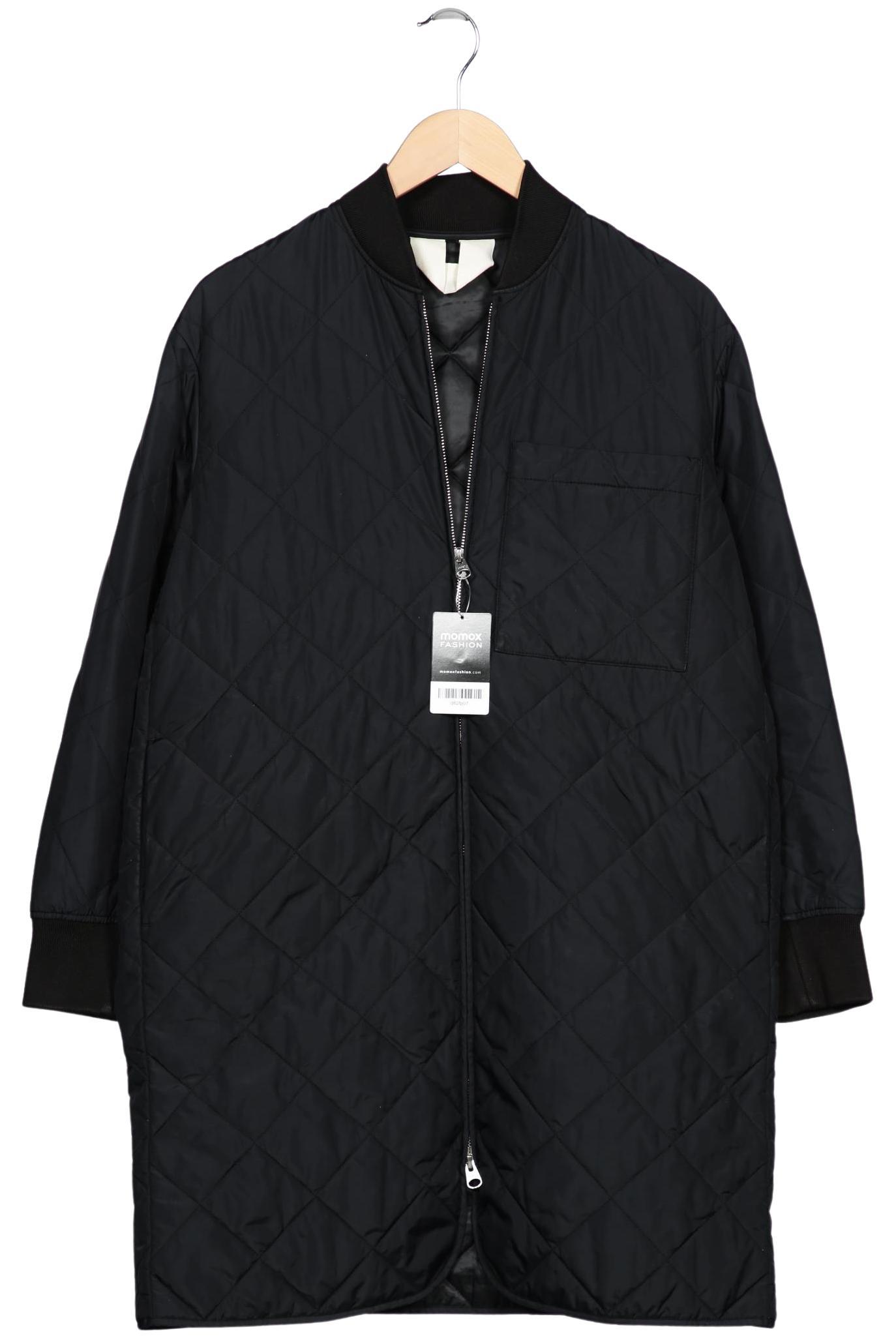 

Arket Damen Mantel, schwarz, Gr. 34