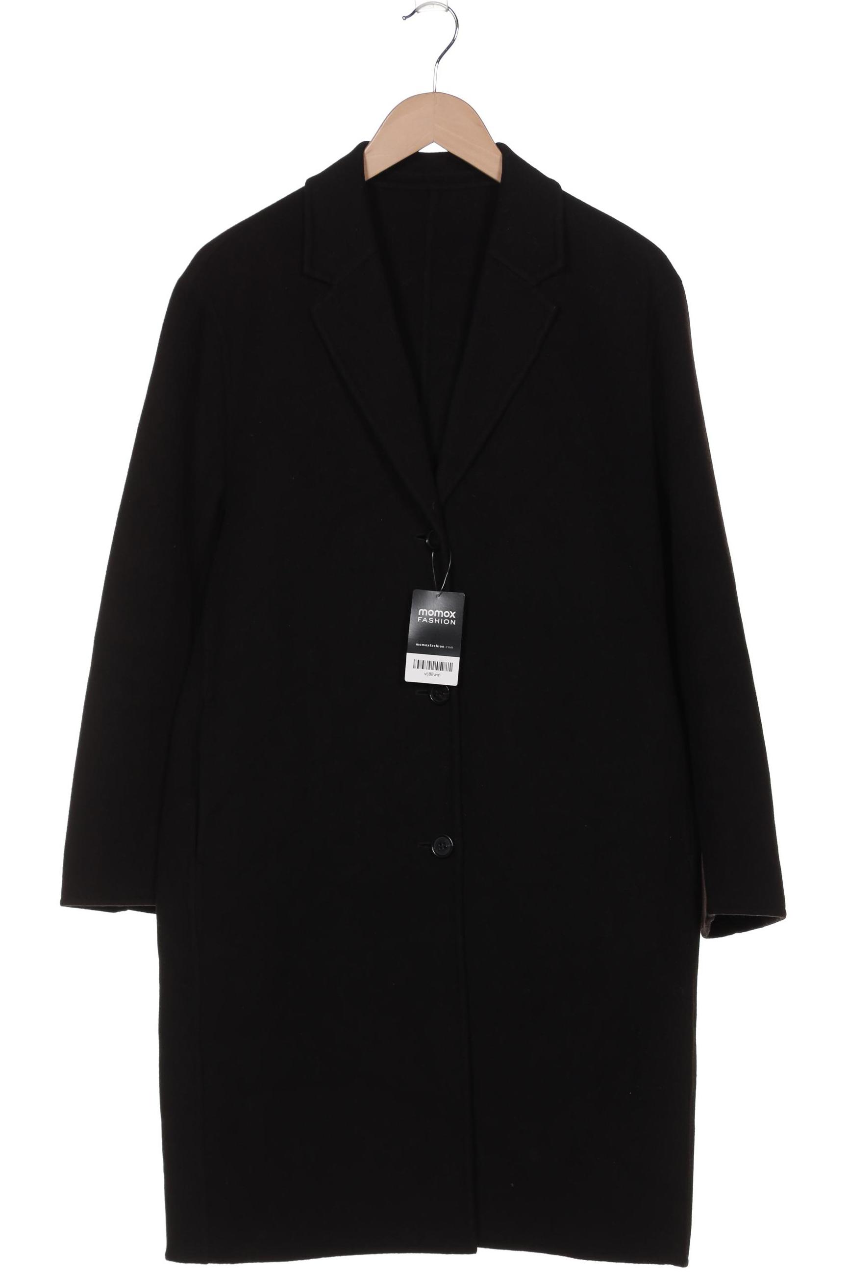 

Arket Damen Mantel, schwarz, Gr. 38