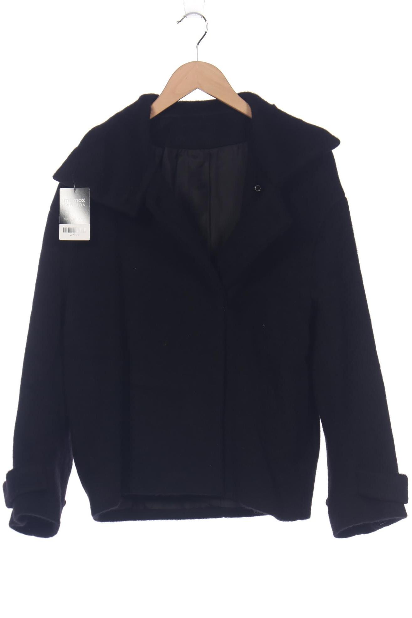 

Arket Damen Mantel, schwarz, Gr. 36