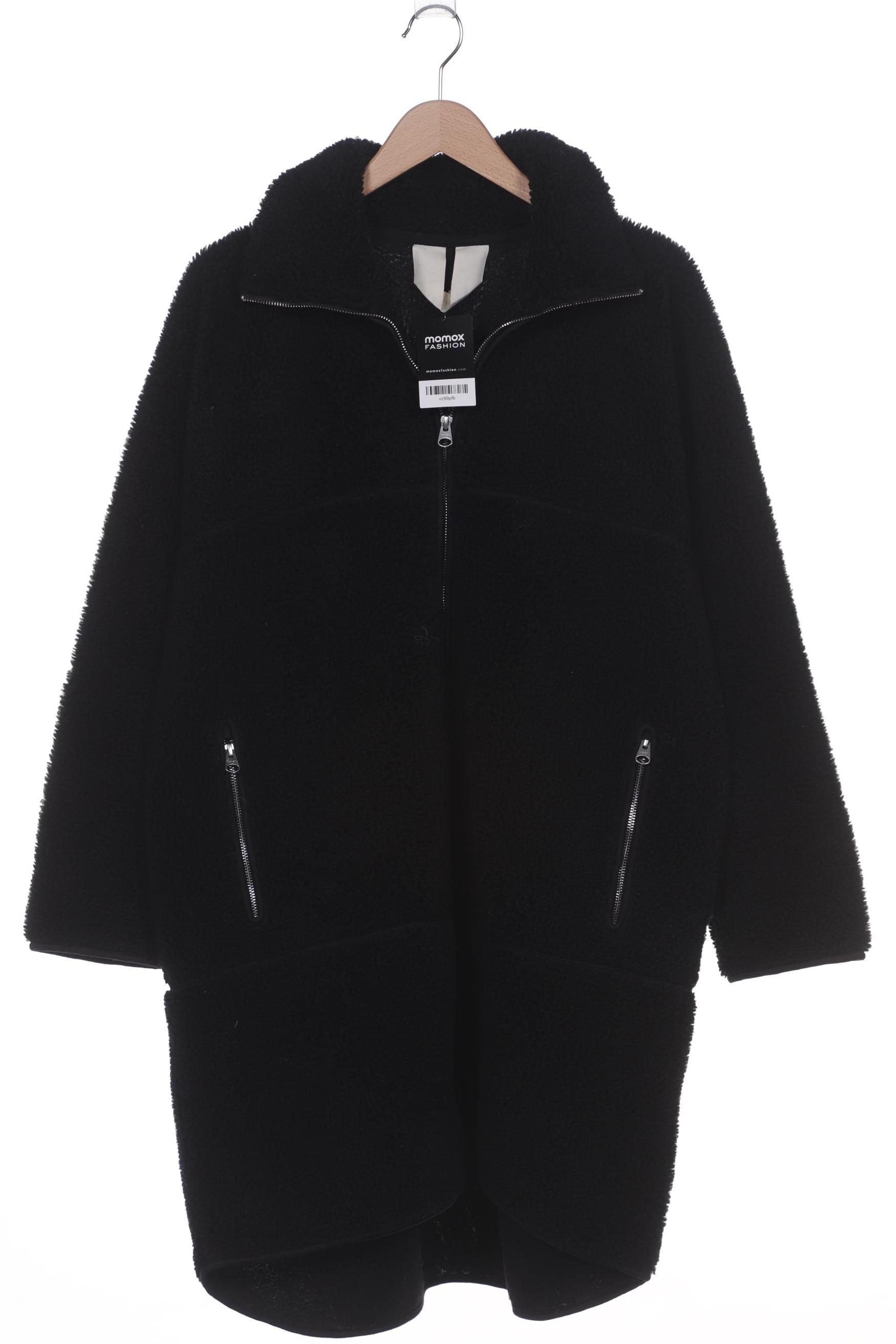

Arket Damen Mantel, schwarz, Gr. 42