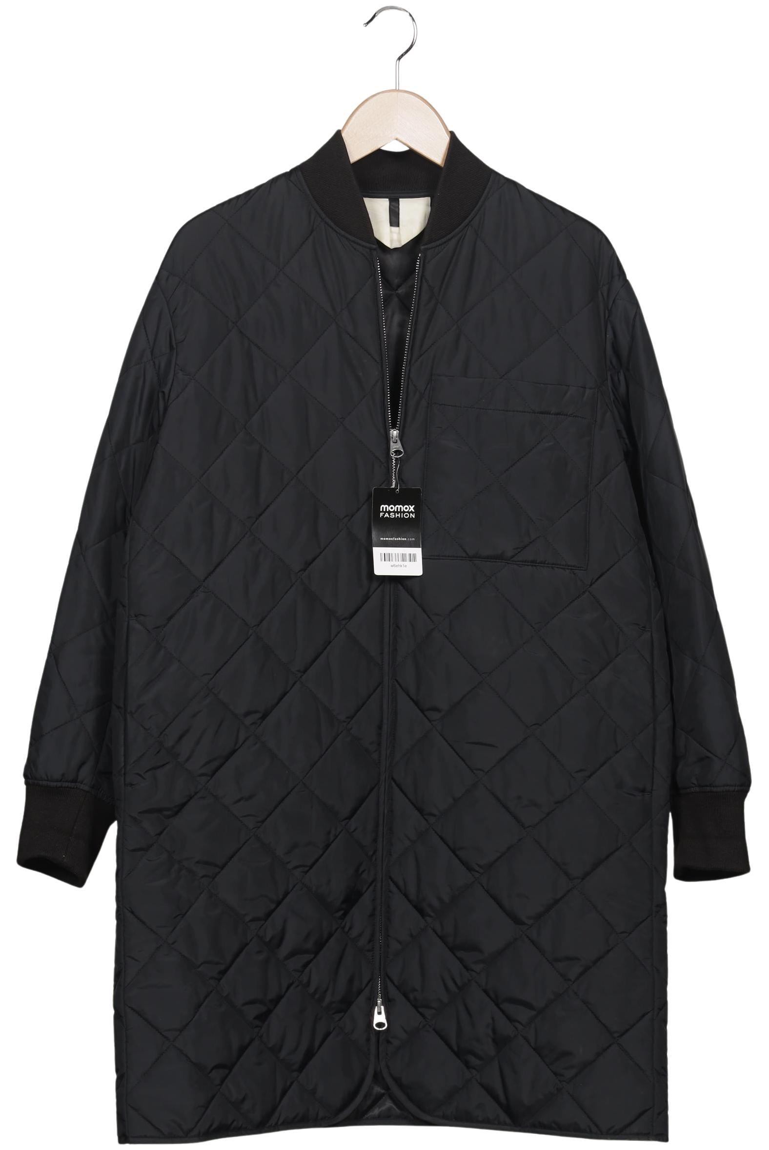 

Arket Damen Mantel, schwarz, Gr. 34