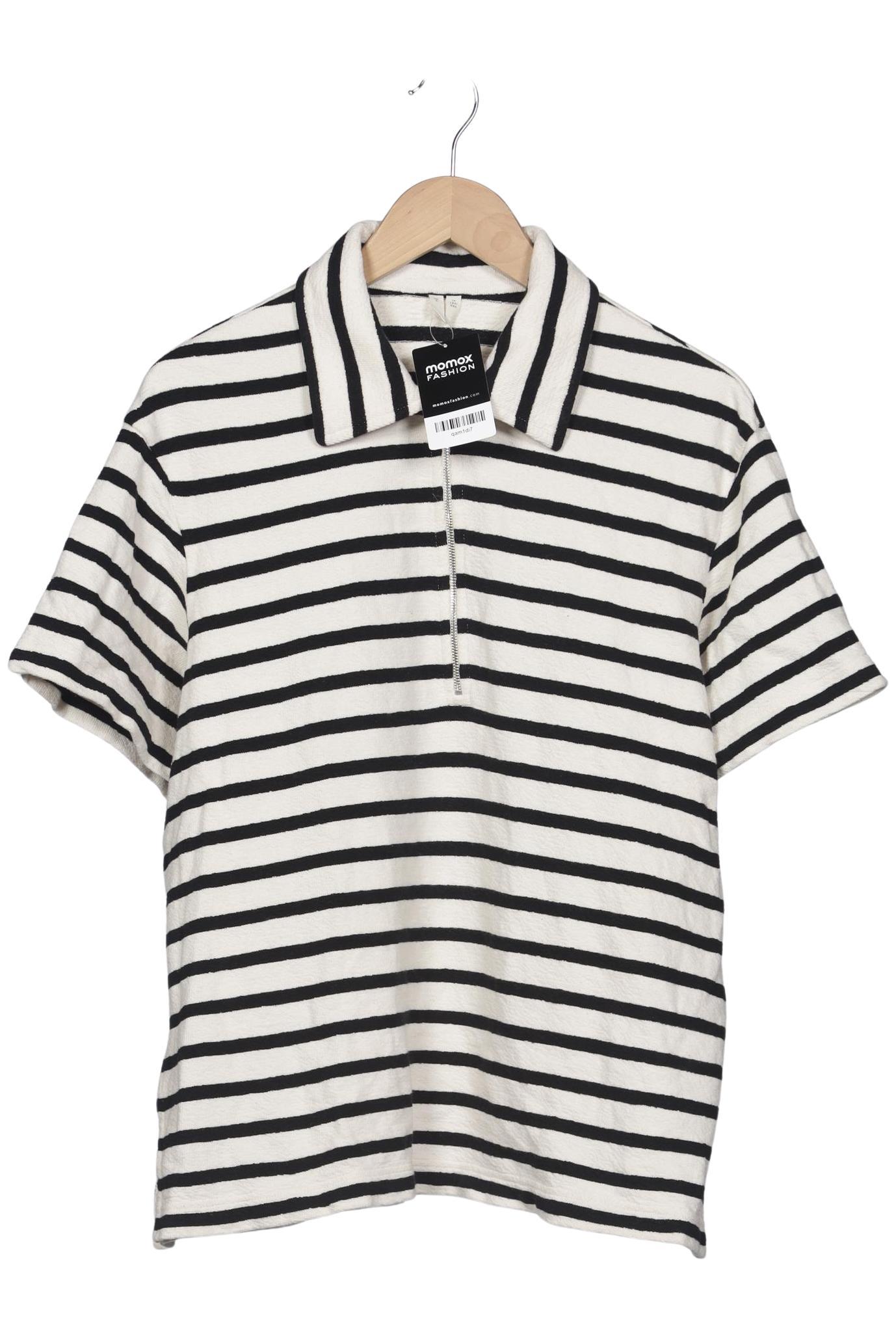 

Arket Damen Poloshirt, weiß, Gr. 36