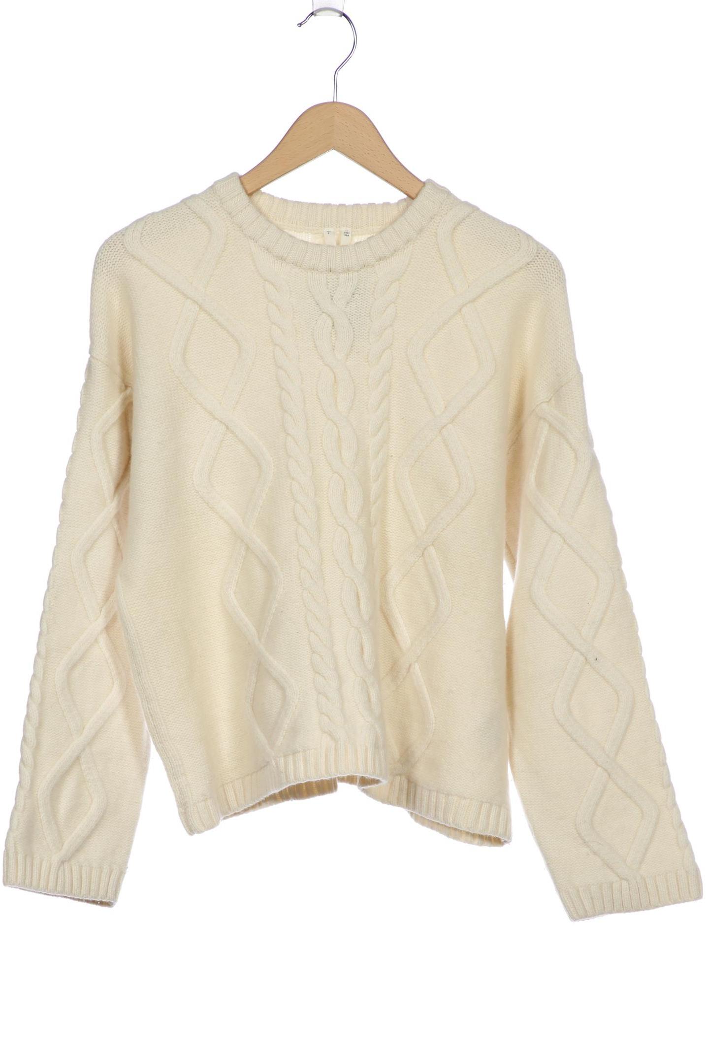 

Arket Damen Pullover, cremeweiß, Gr. 36