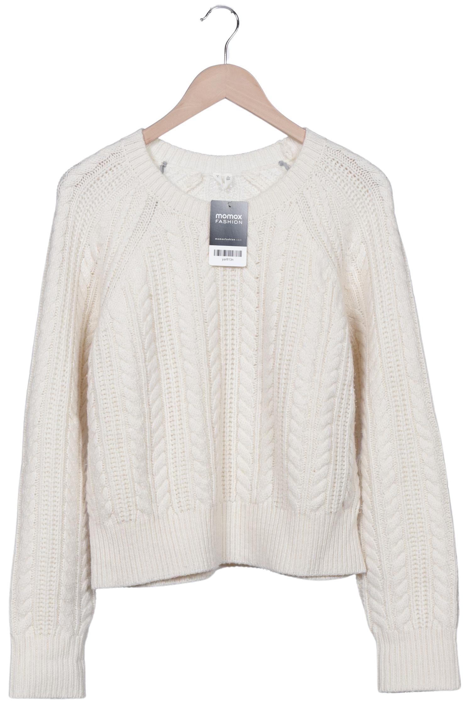 

Arket Damen Pullover, cremeweiß, Gr. 36