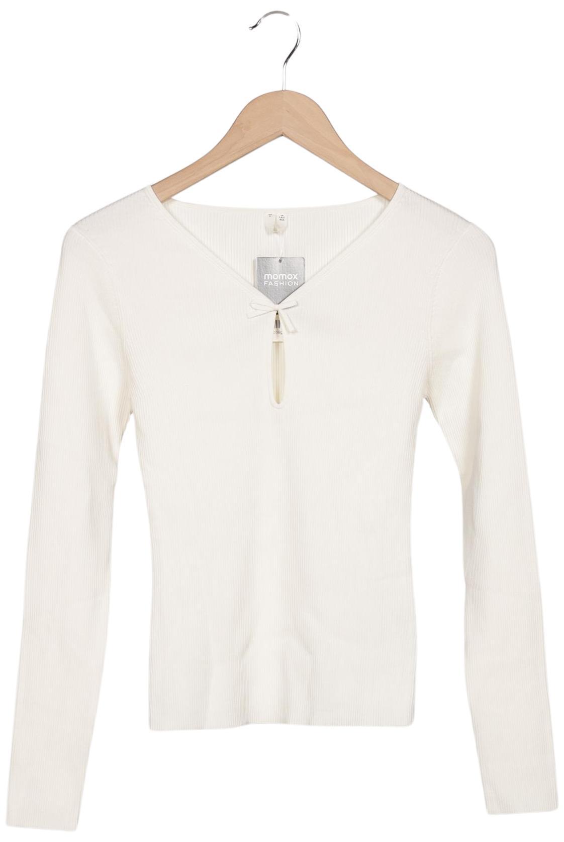 

Arket Damen Pullover, cremeweiß, Gr. 36