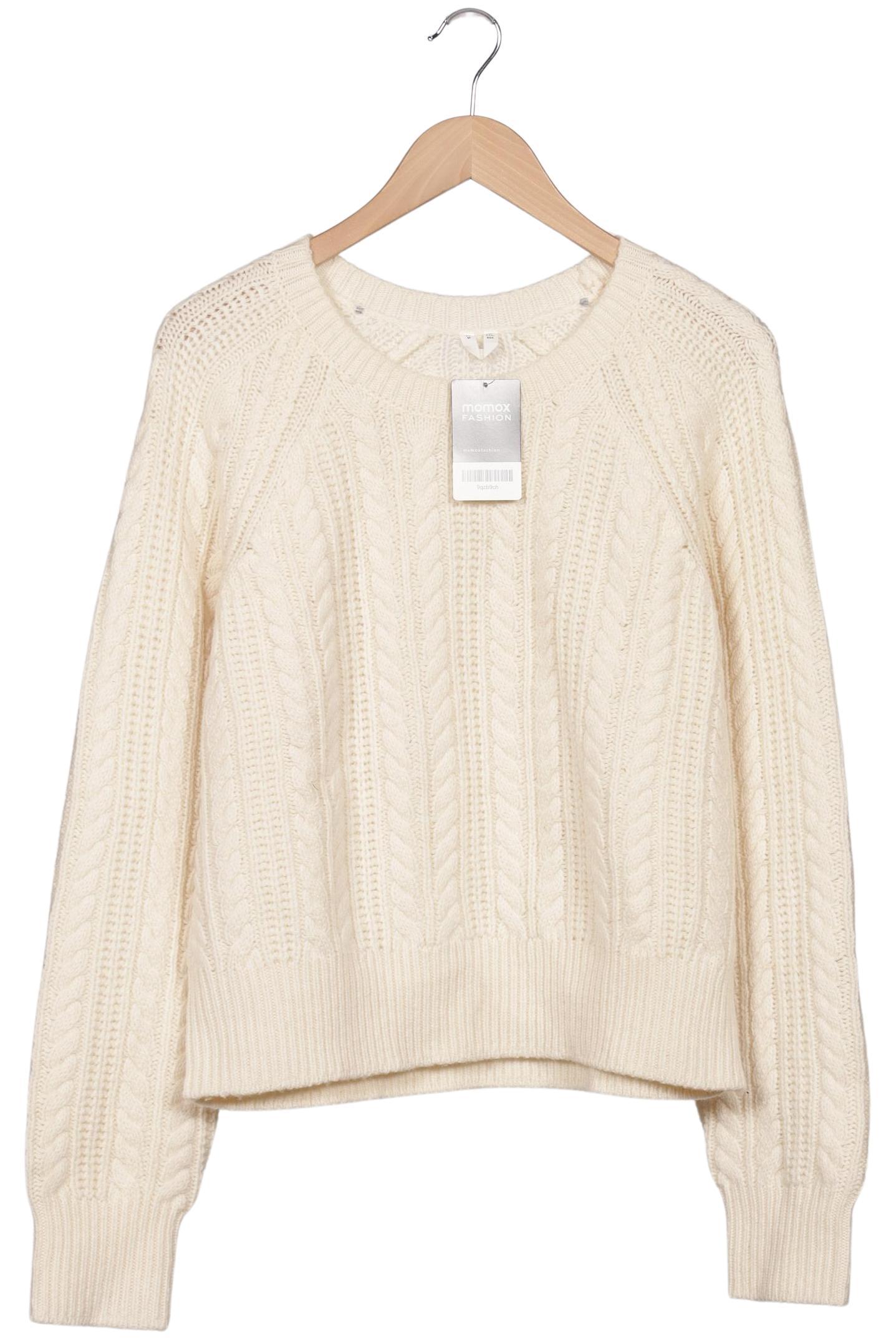 

Arket Damen Pullover, cremeweiß, Gr. 38