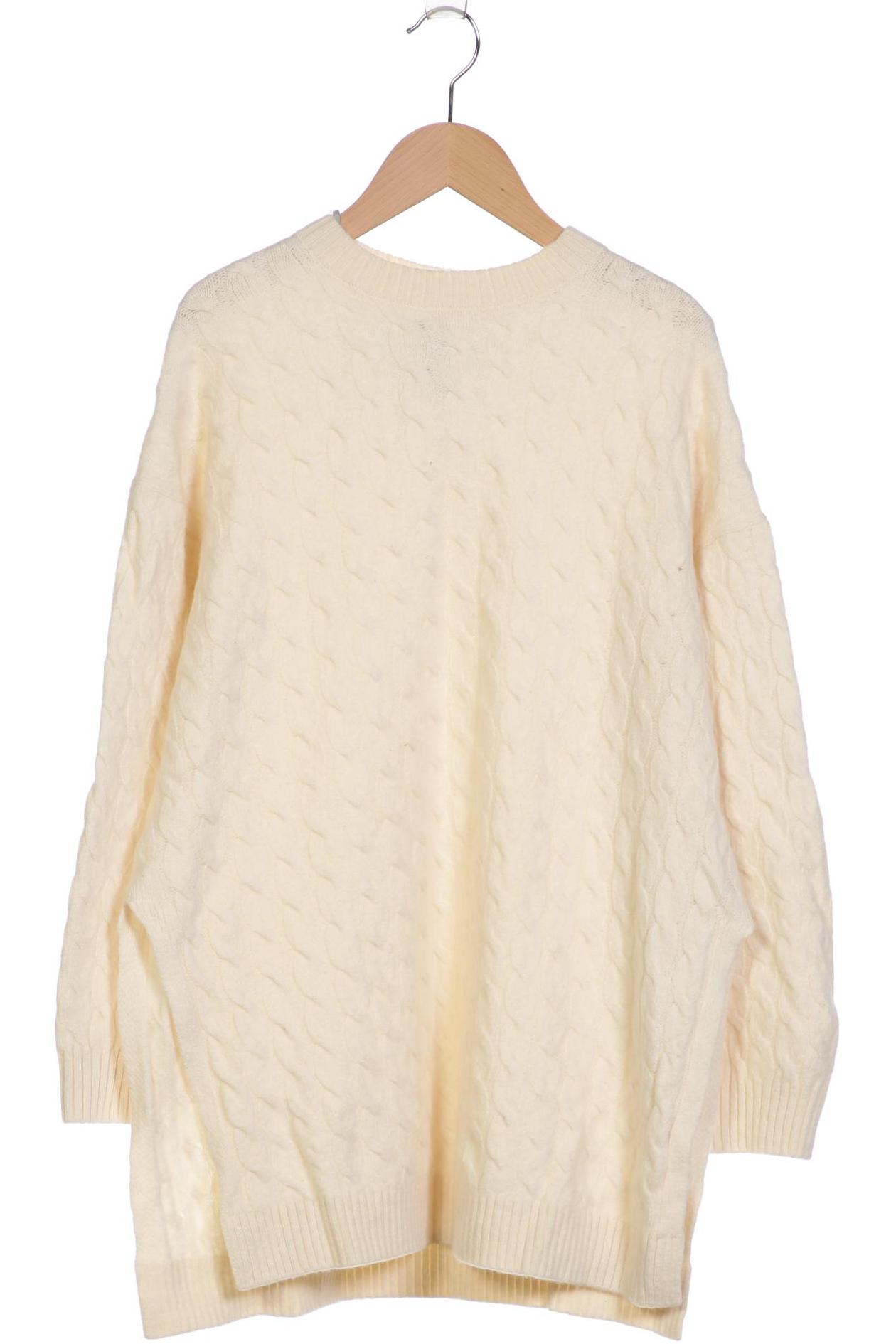 

Arket Damen Pullover, cremeweiß, Gr. 34