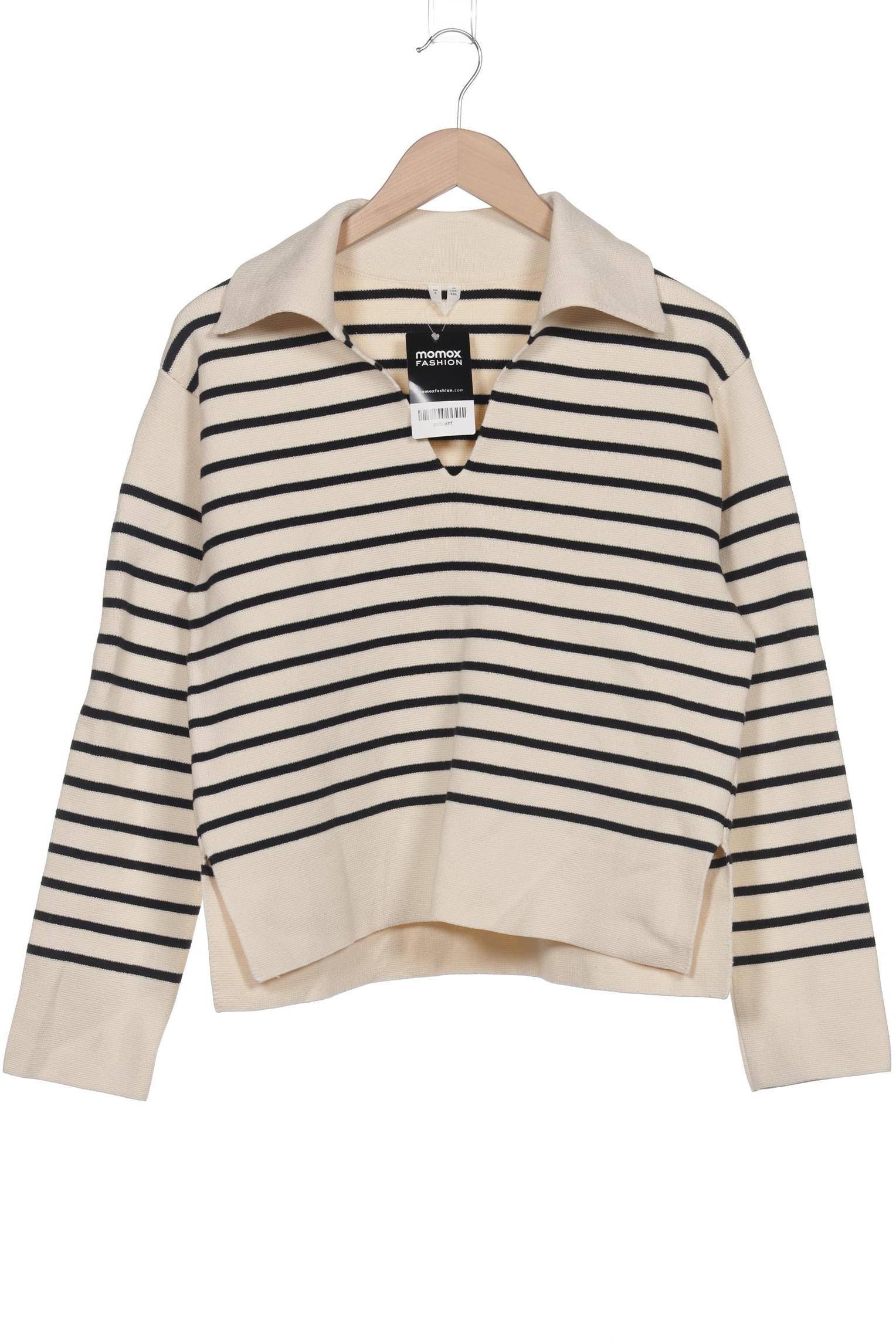 

Arket Damen Pullover, cremeweiß, Gr. 36