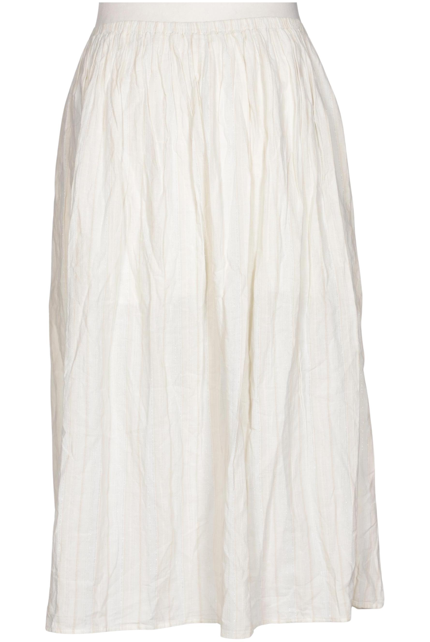 

Arket Damen Rock, cremeweiß, Gr. 42