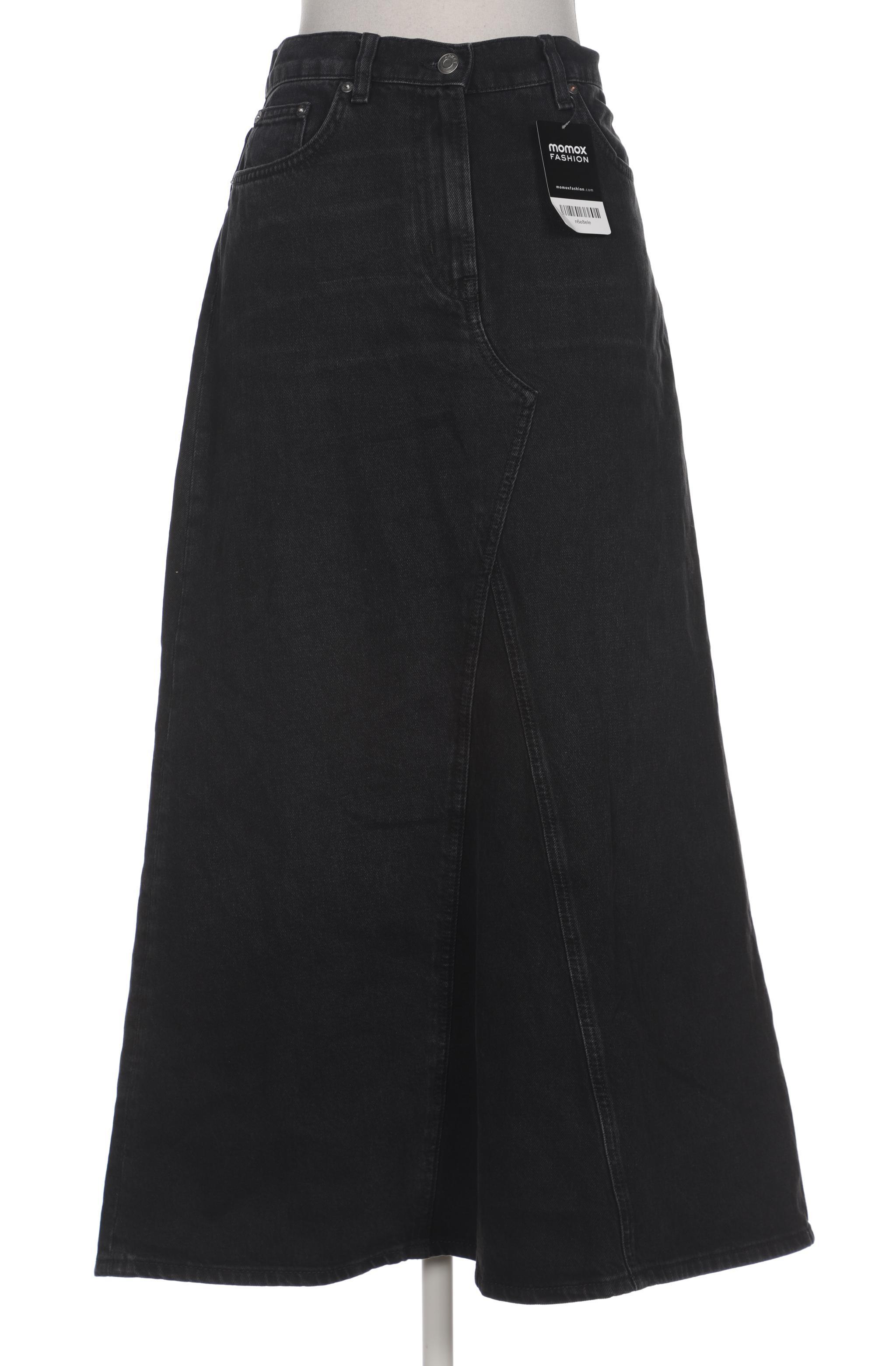 

Arket Damen Rock, schwarz, Gr. 36