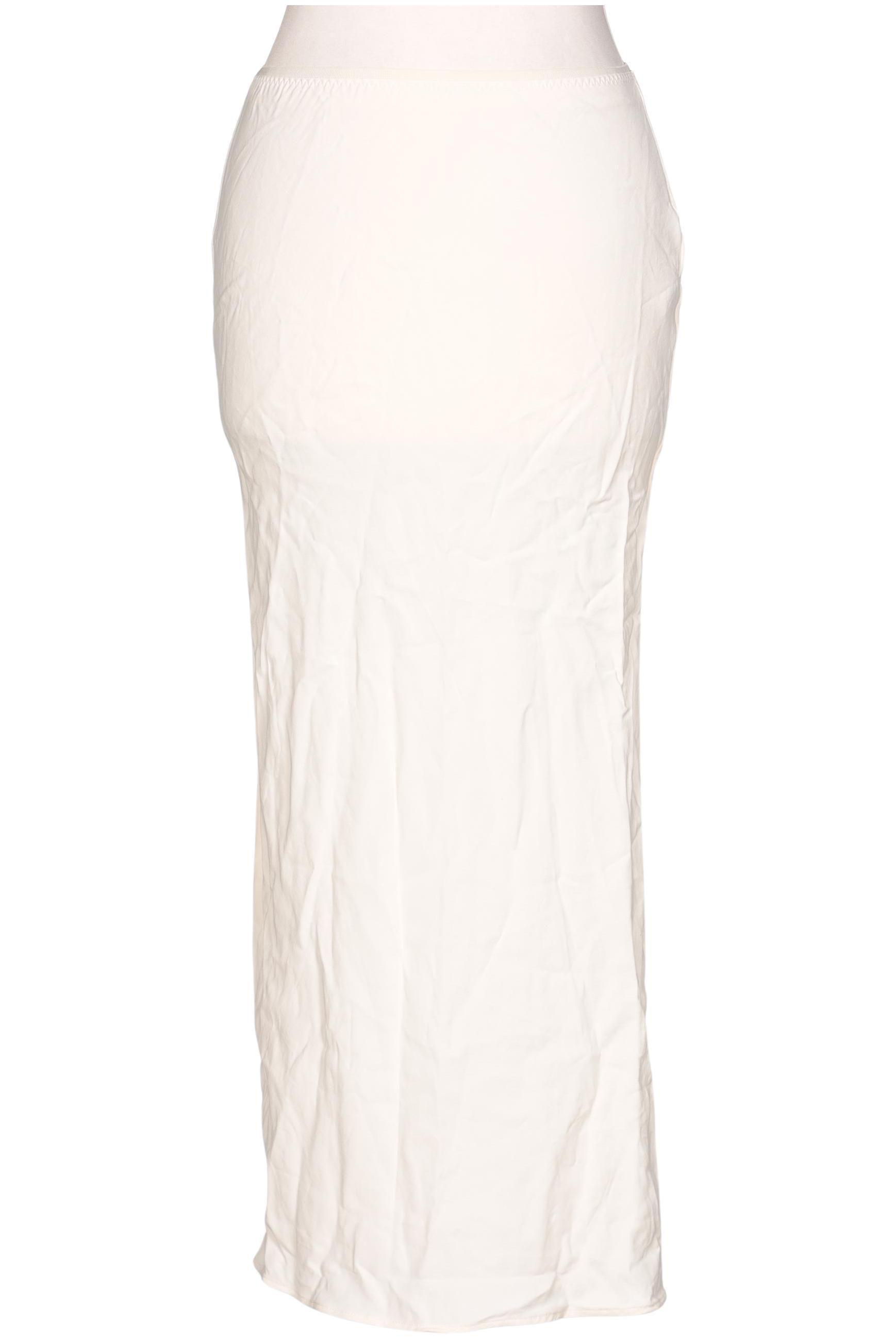 

Arket Damen Rock, cremeweiß, Gr. 32