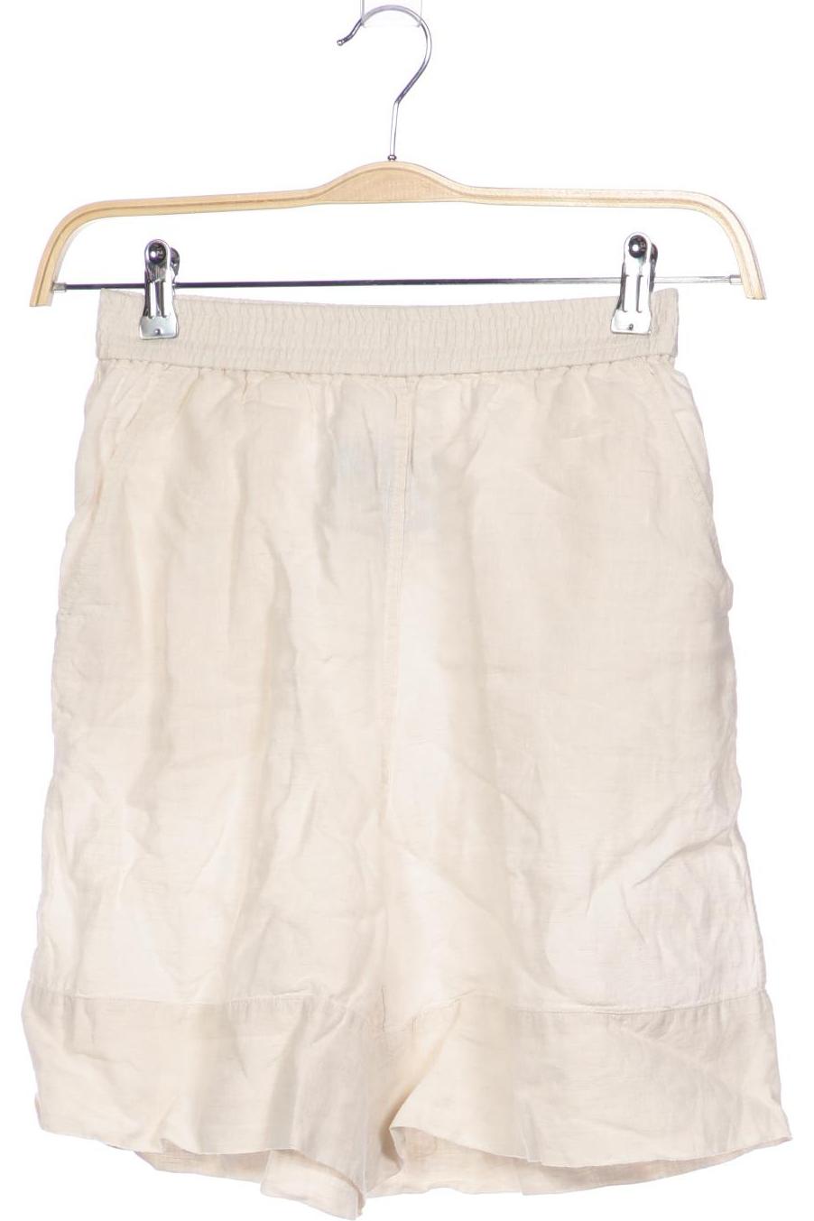 

Arket Damen Shorts, cremeweiß, Gr. 34
