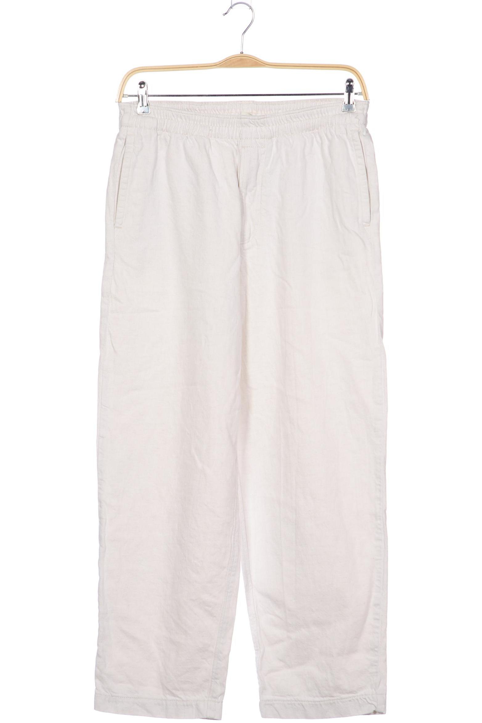 

Arket Damen Stoffhose, weiß, Gr. 48