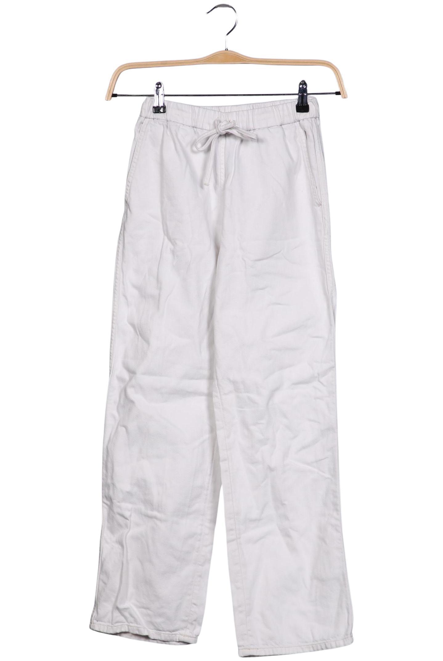 

Arket Damen Stoffhose, weiß, Gr. 0