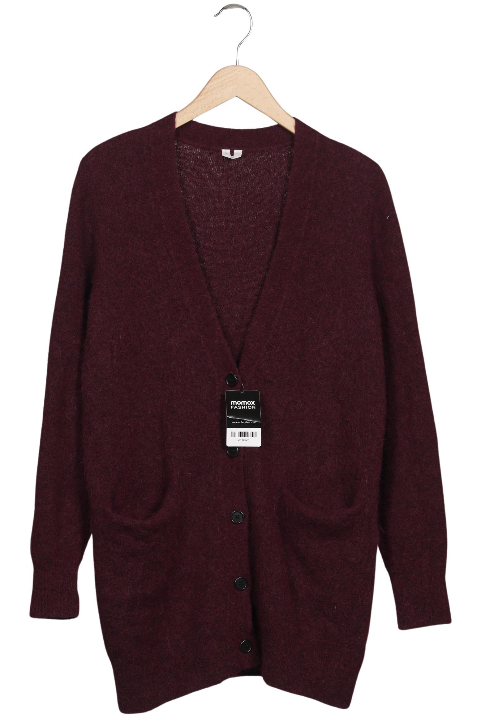 

Arket Damen Strickjacke, bordeaux, Gr. 36