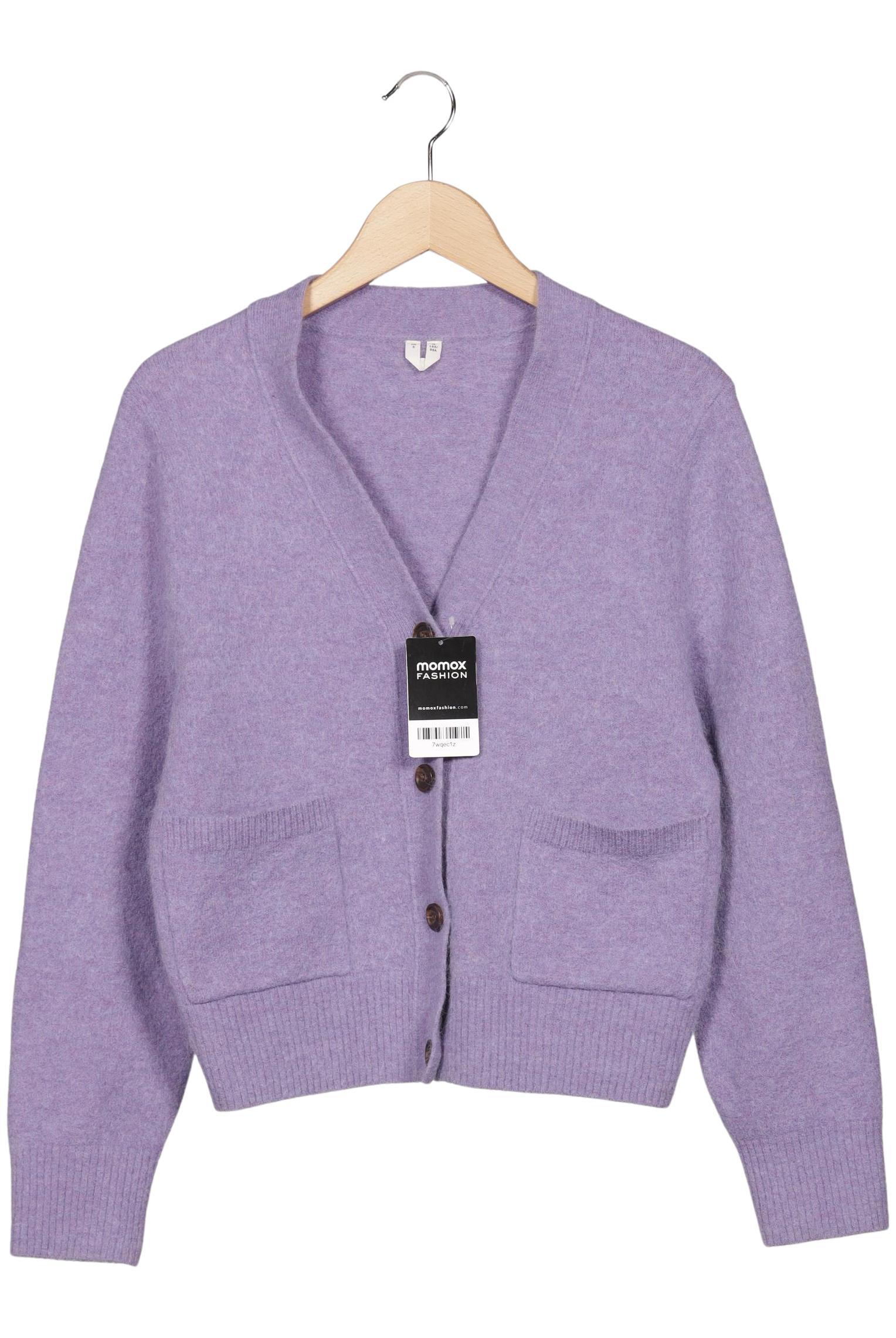 

Arket Damen Strickjacke, flieder, Gr. 36