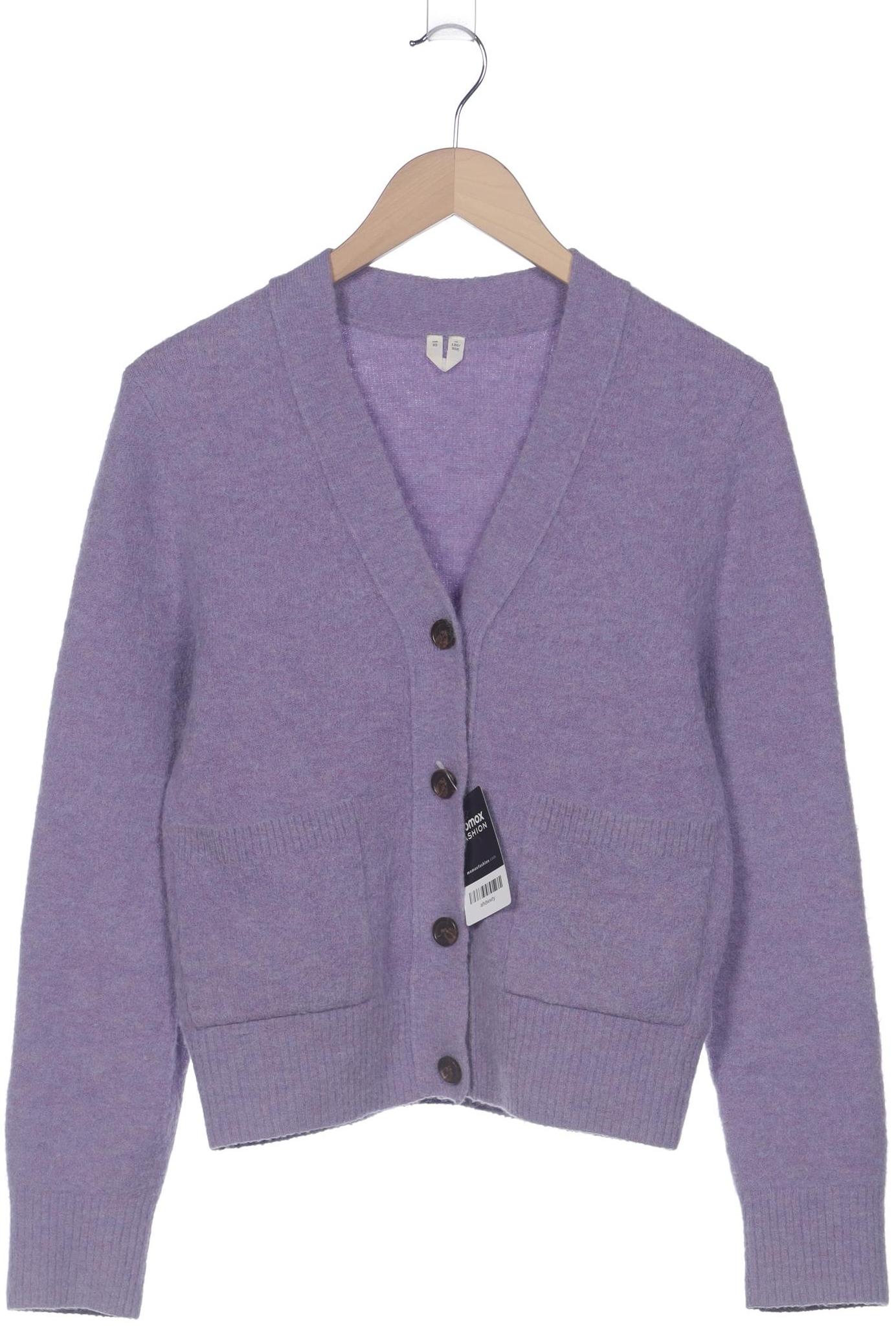 

Arket Damen Strickjacke, flieder, Gr. 34