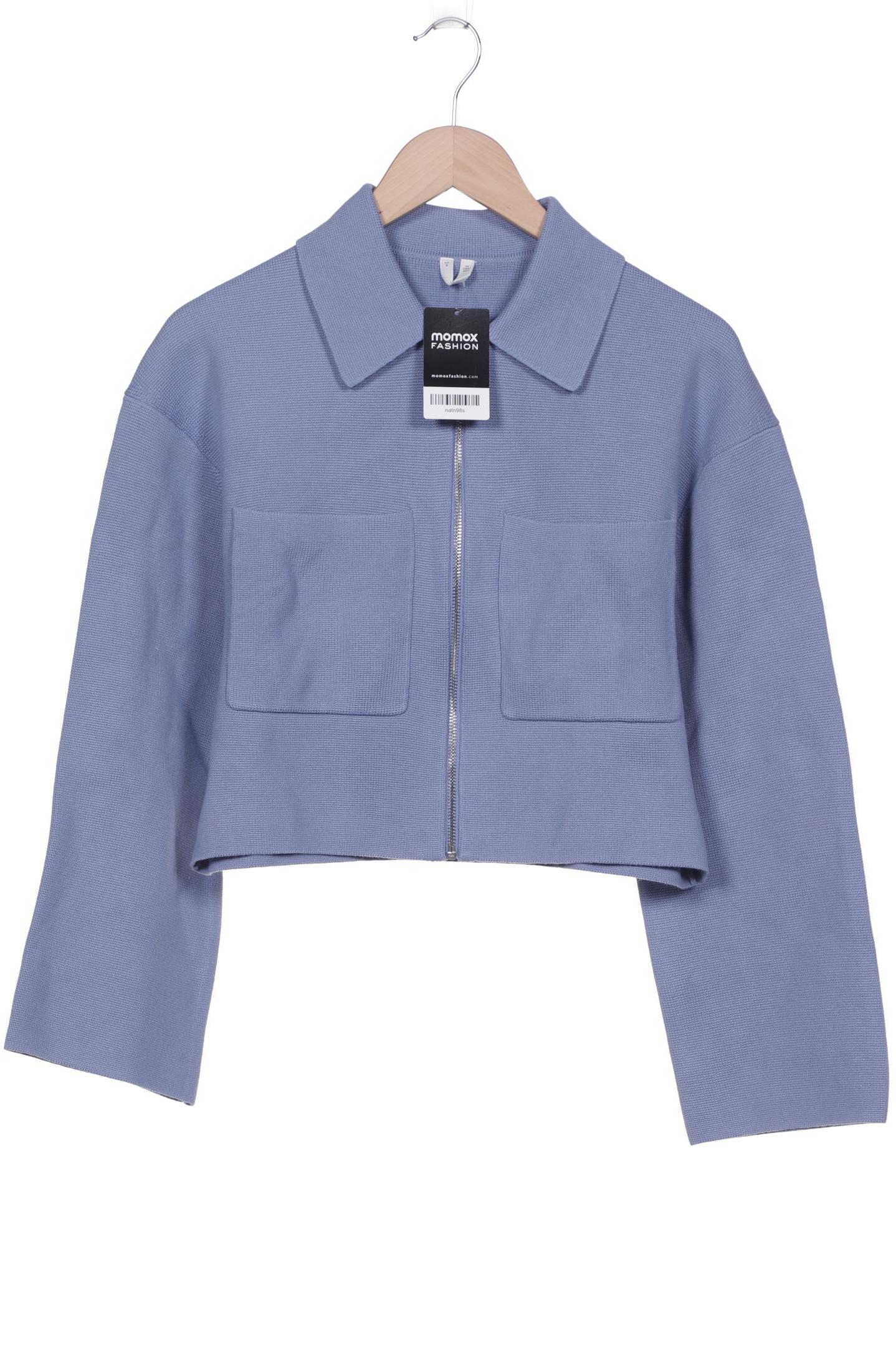 

Arket Damen Strickjacke, blau, Gr. 36