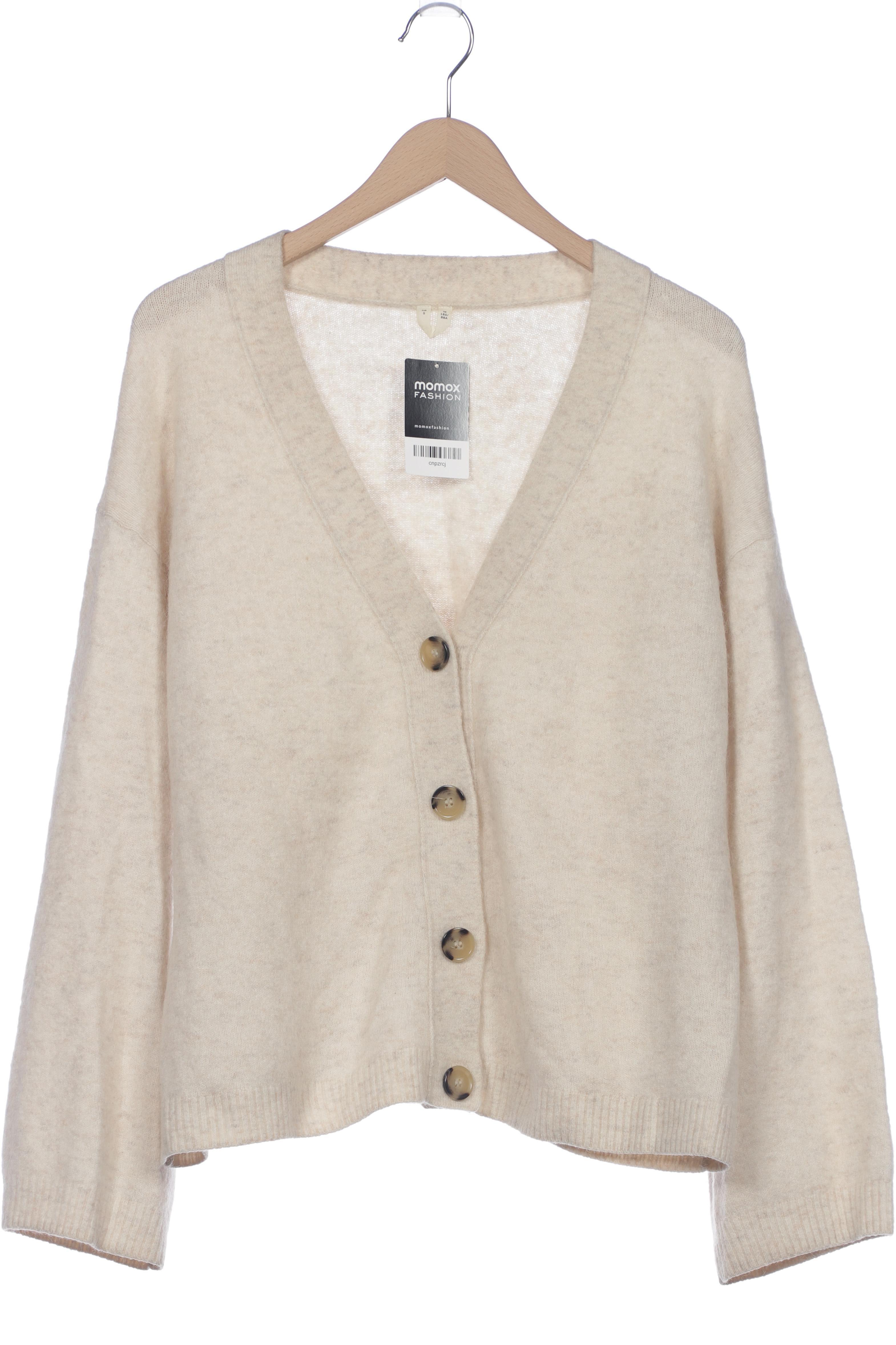 

Arket Damen Strickjacke, cremeweiß, Gr. 60
