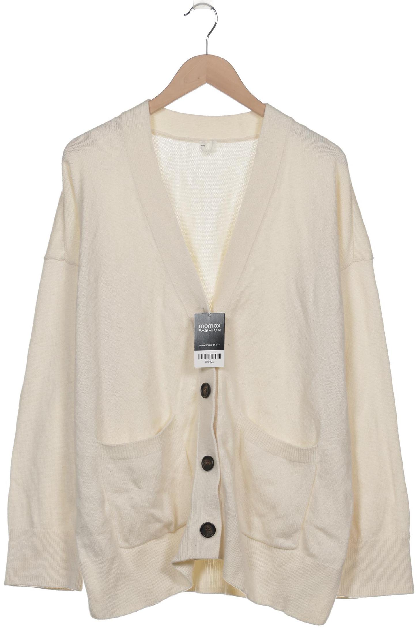 

Arket Damen Strickjacke, cremeweiß, Gr. 34