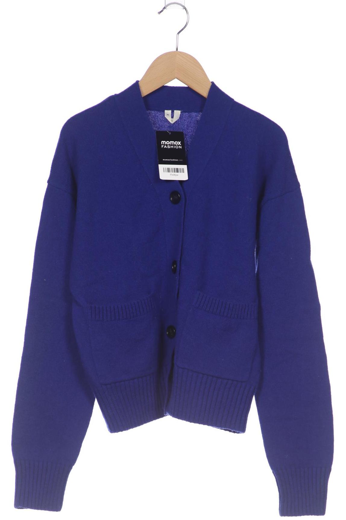 

Arket Damen Strickjacke, marineblau, Gr. 34