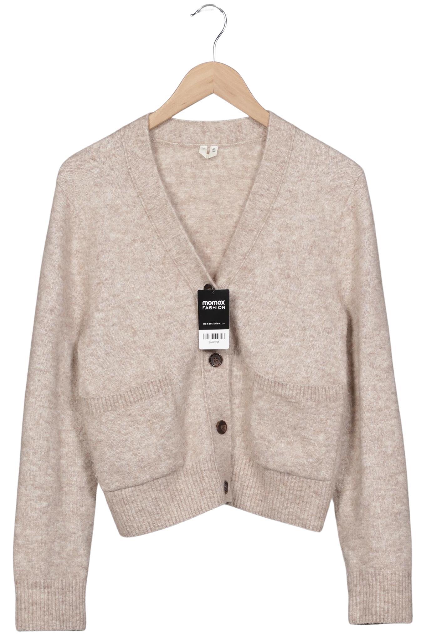 

Arket Damen Strickjacke, beige, Gr. 36