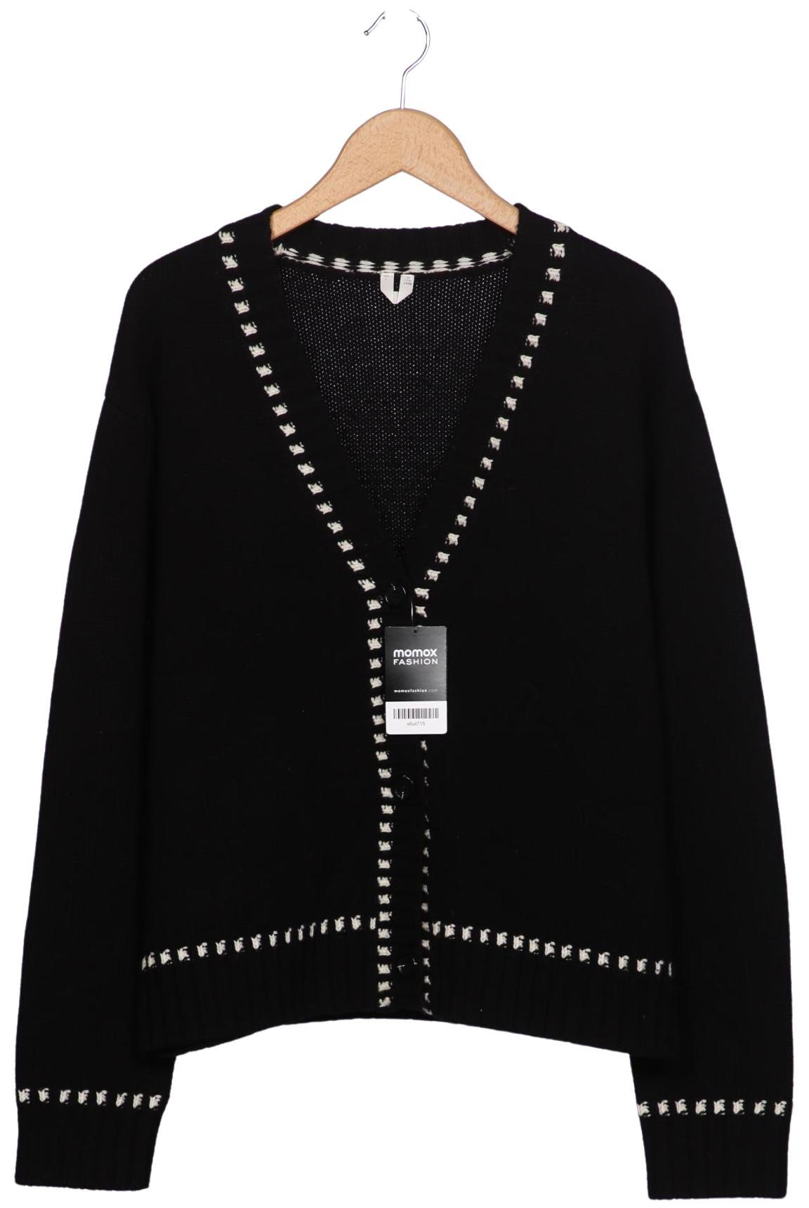 

Arket Damen Strickjacke, schwarz, Gr. 42