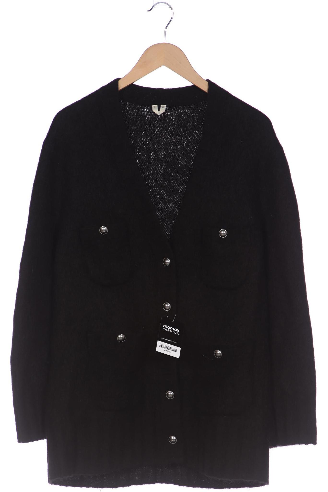 

Arket Damen Strickjacke, schwarz, Gr. 36