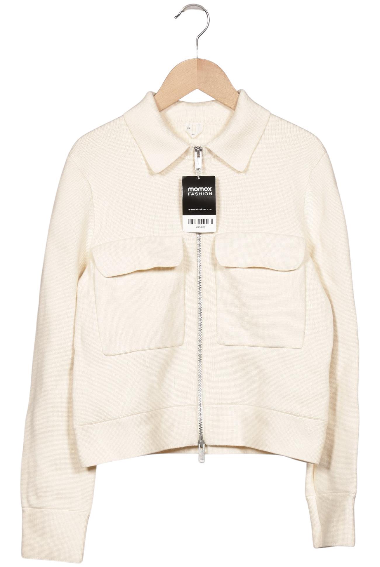 

Arket Damen Strickjacke, cremeweiß, Gr. 34