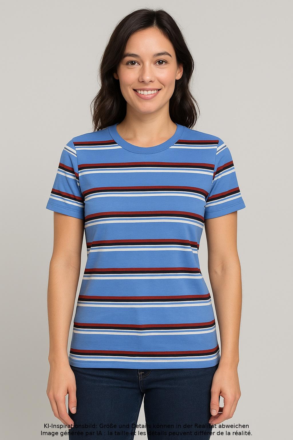 

Arket Damen T-Shirt, mehrfarbig, Gr. 36