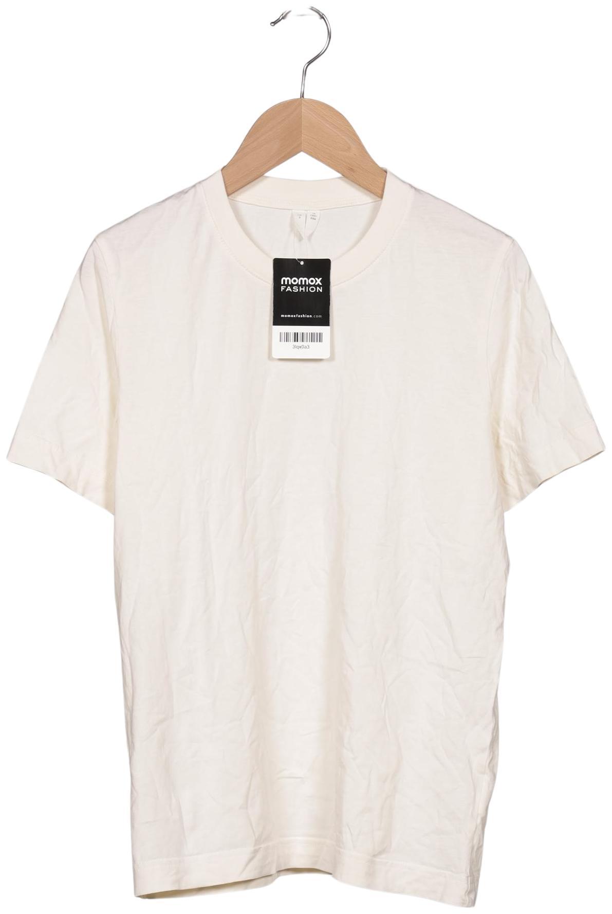 

Arket Damen T-Shirt, cremeweiß, Gr. 36