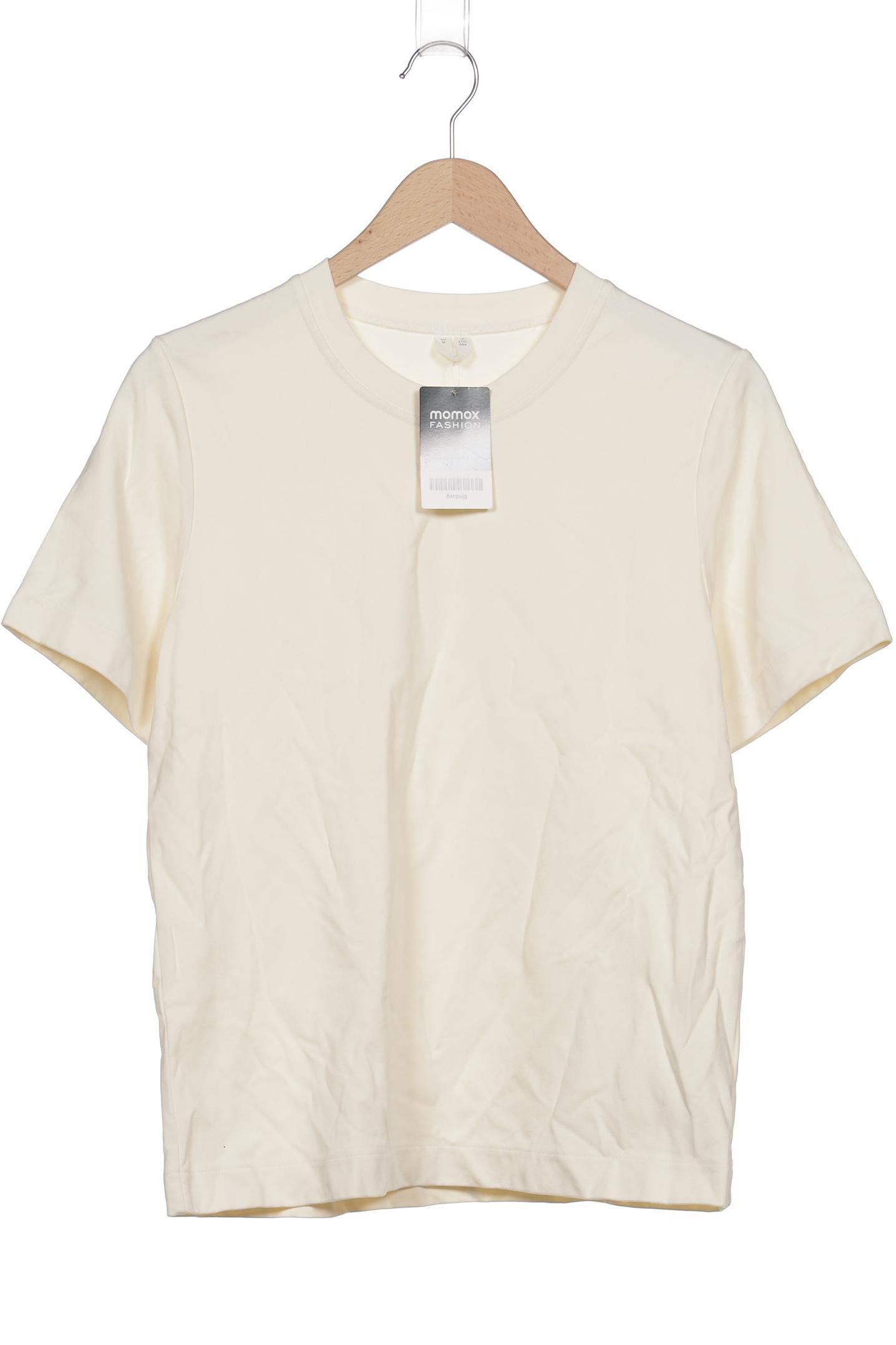 

Arket Damen T-Shirt, cremeweiß, Gr. 38