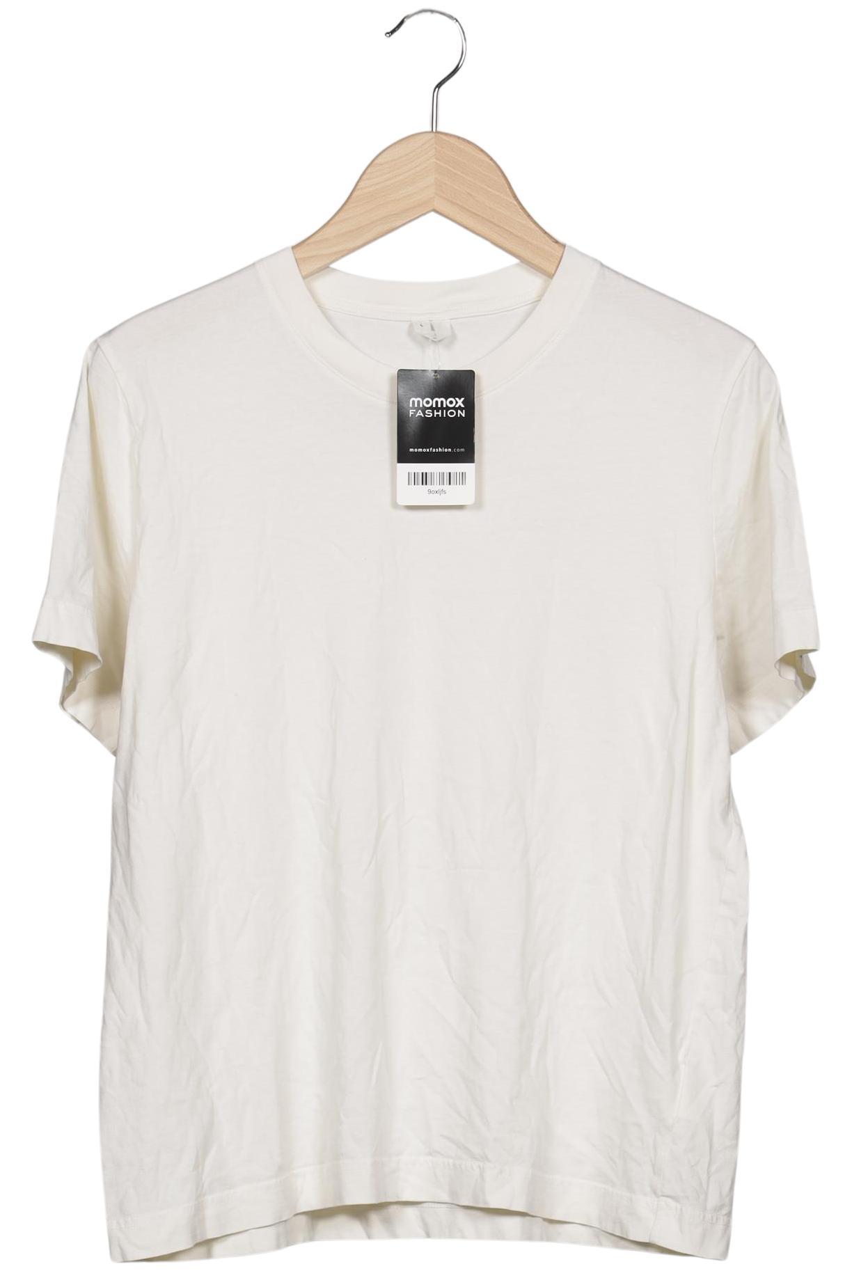 

Arket Damen T-Shirt, cremeweiß, Gr. 42