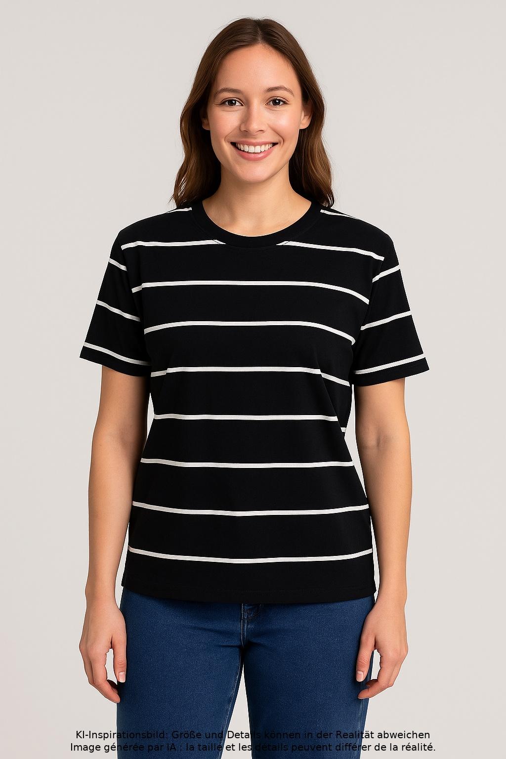 

Arket Damen T-Shirt, mehrfarbig, Gr. 36