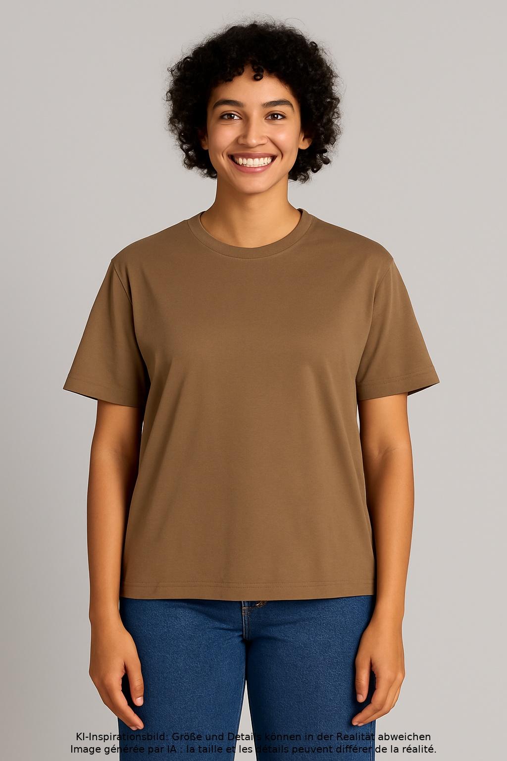 

Arket Damen T-Shirt, braun, Gr. 38