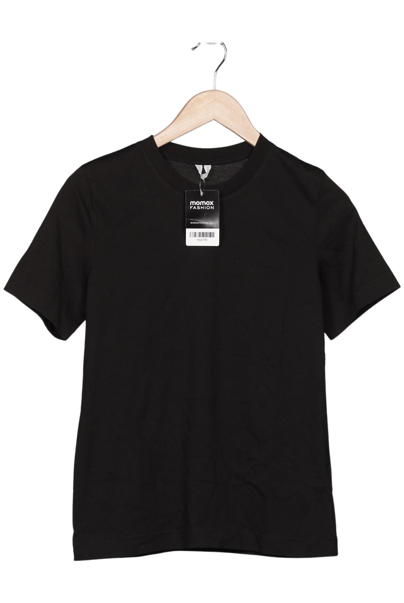 

Arket Damen T-Shirt, schwarz, Gr. 36