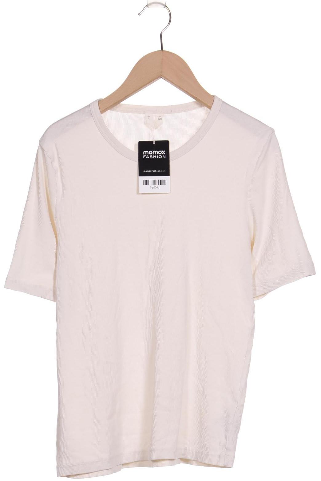 

Arket Damen T-Shirt, cremeweiß, Gr. 42