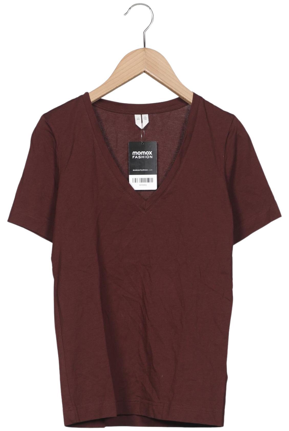 

Arket Damen T-Shirt, bordeaux, Gr. 32