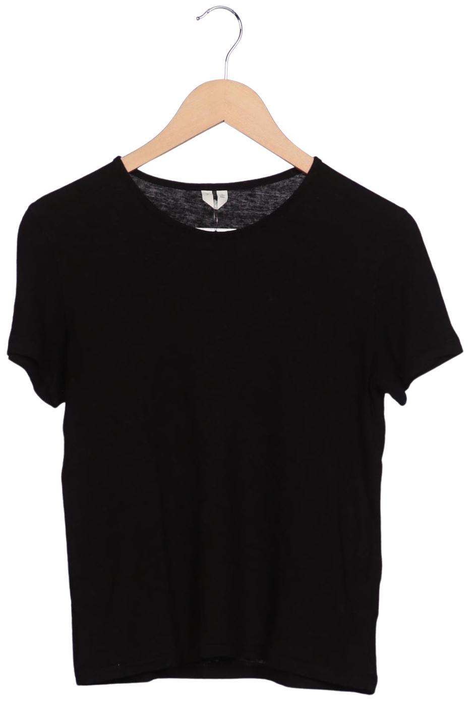 

Arket Damen T-Shirt, schwarz, Gr. 36