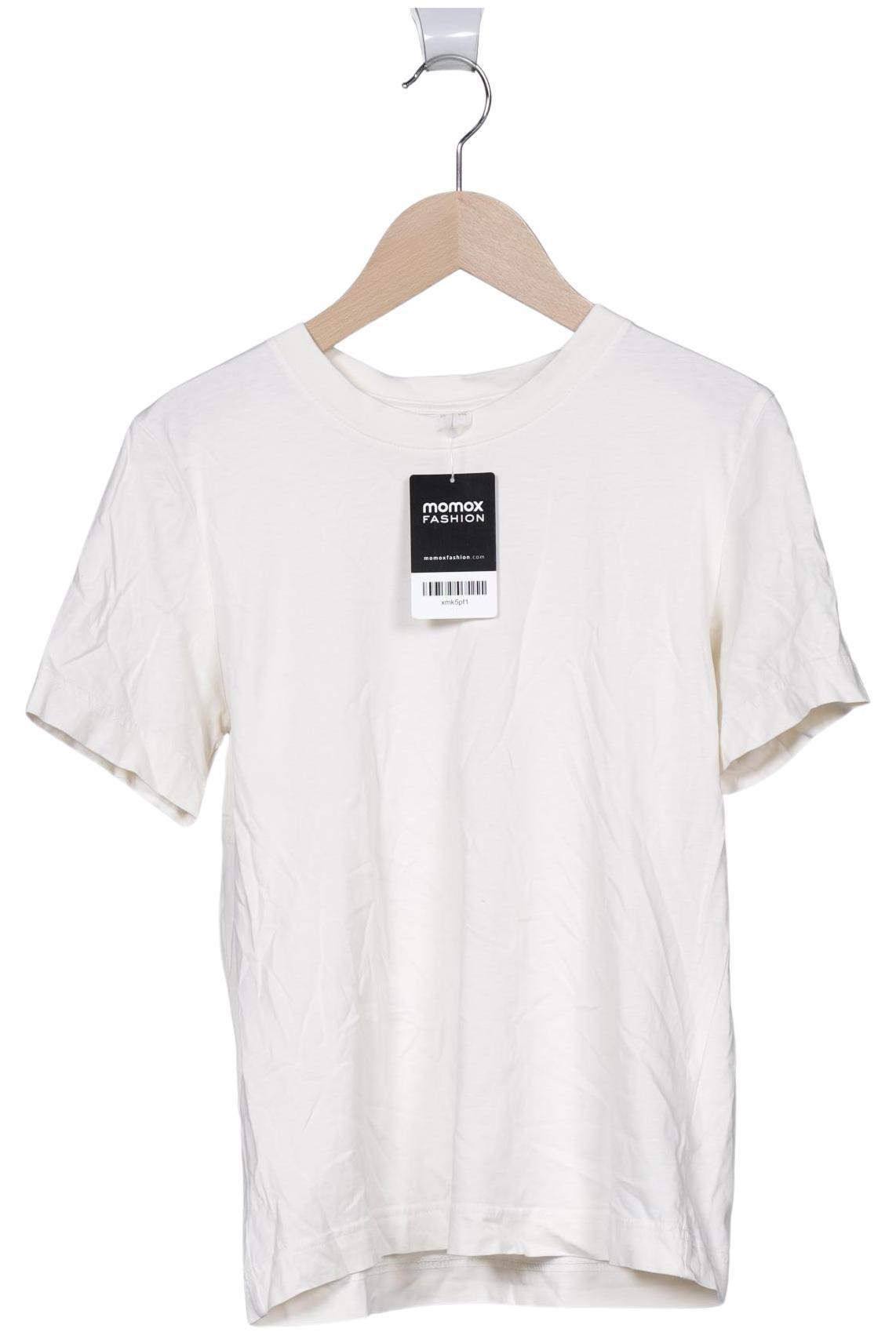 

Arket Damen T-Shirt, cremeweiß, Gr. 34