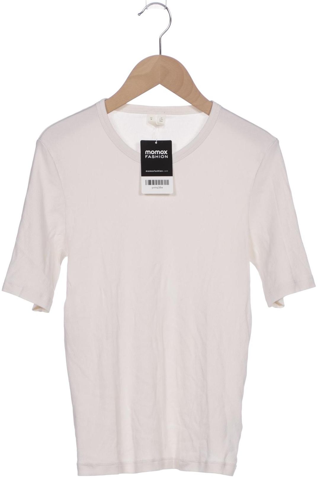 

Arket Damen T-Shirt, cremeweiß, Gr. 38