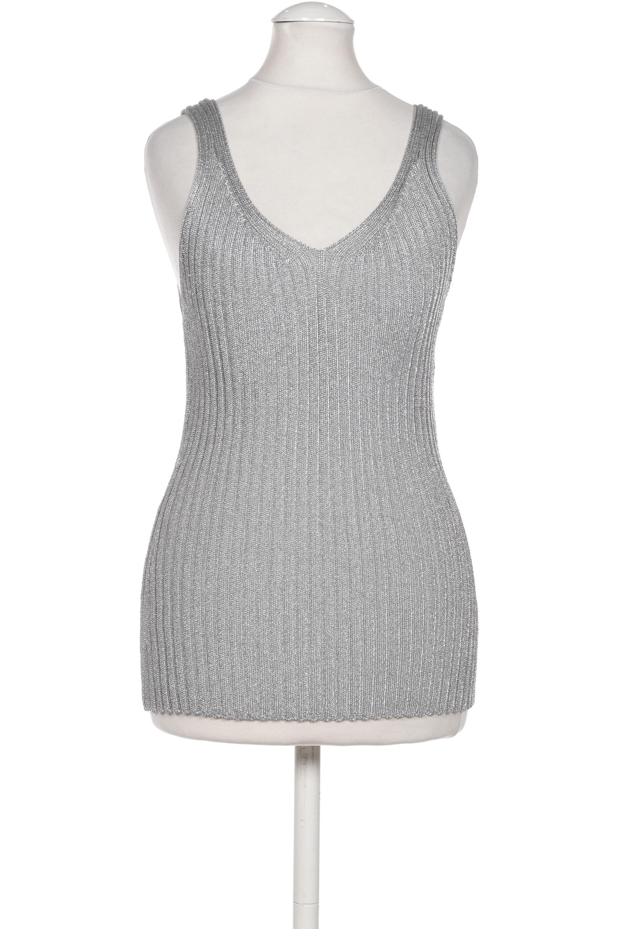 

Arket Damen Top, silber, Gr. 36