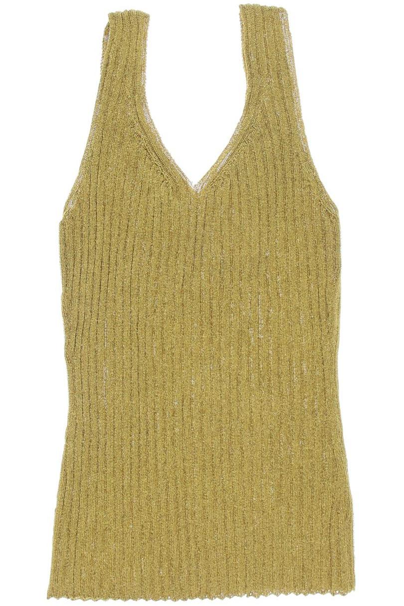 

Arket Damen Top, gold, Gr. 36