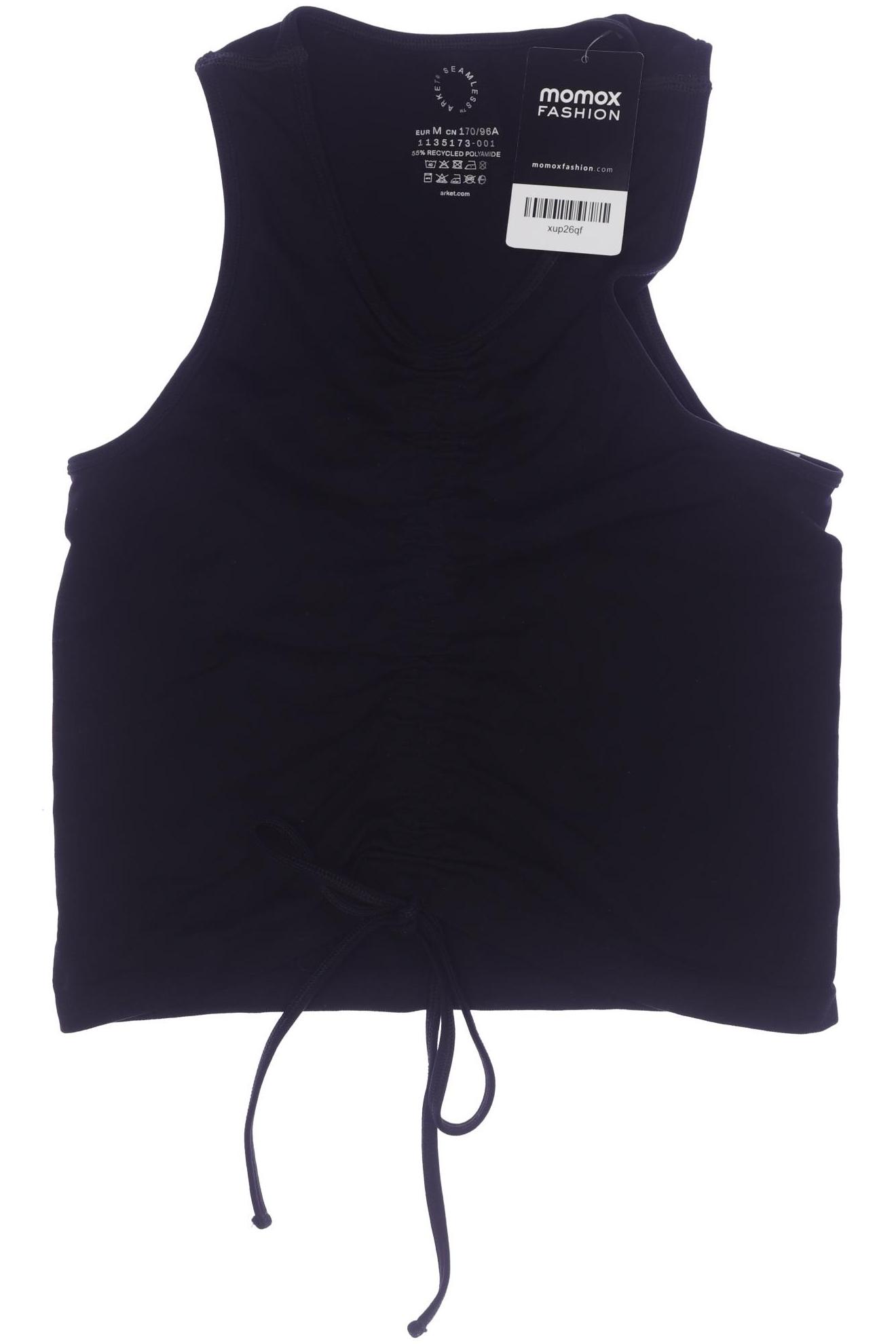 

Arket Damen Top, schwarz, Gr. 38
