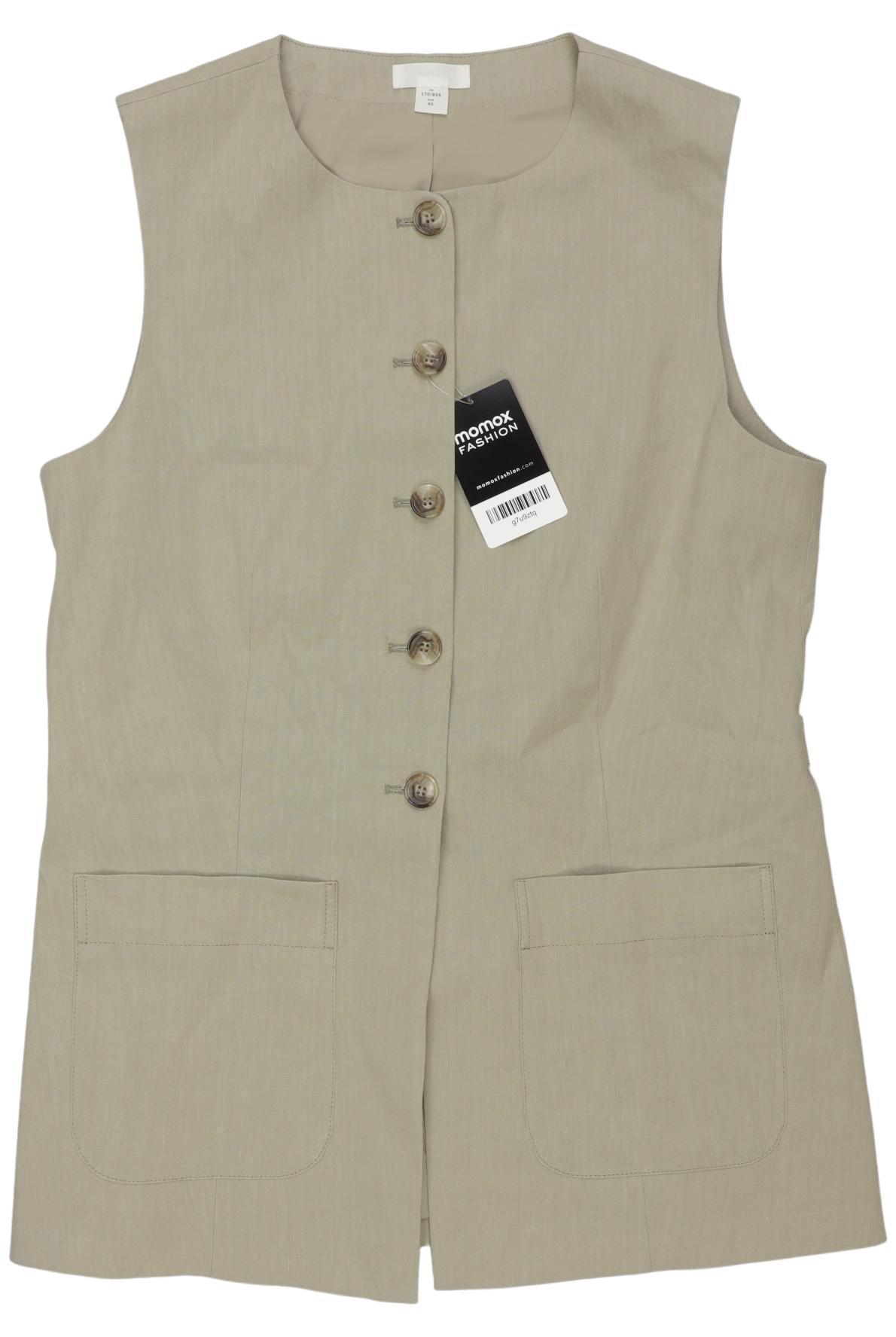 

Arket Damen Weste, beige, Gr. 40
