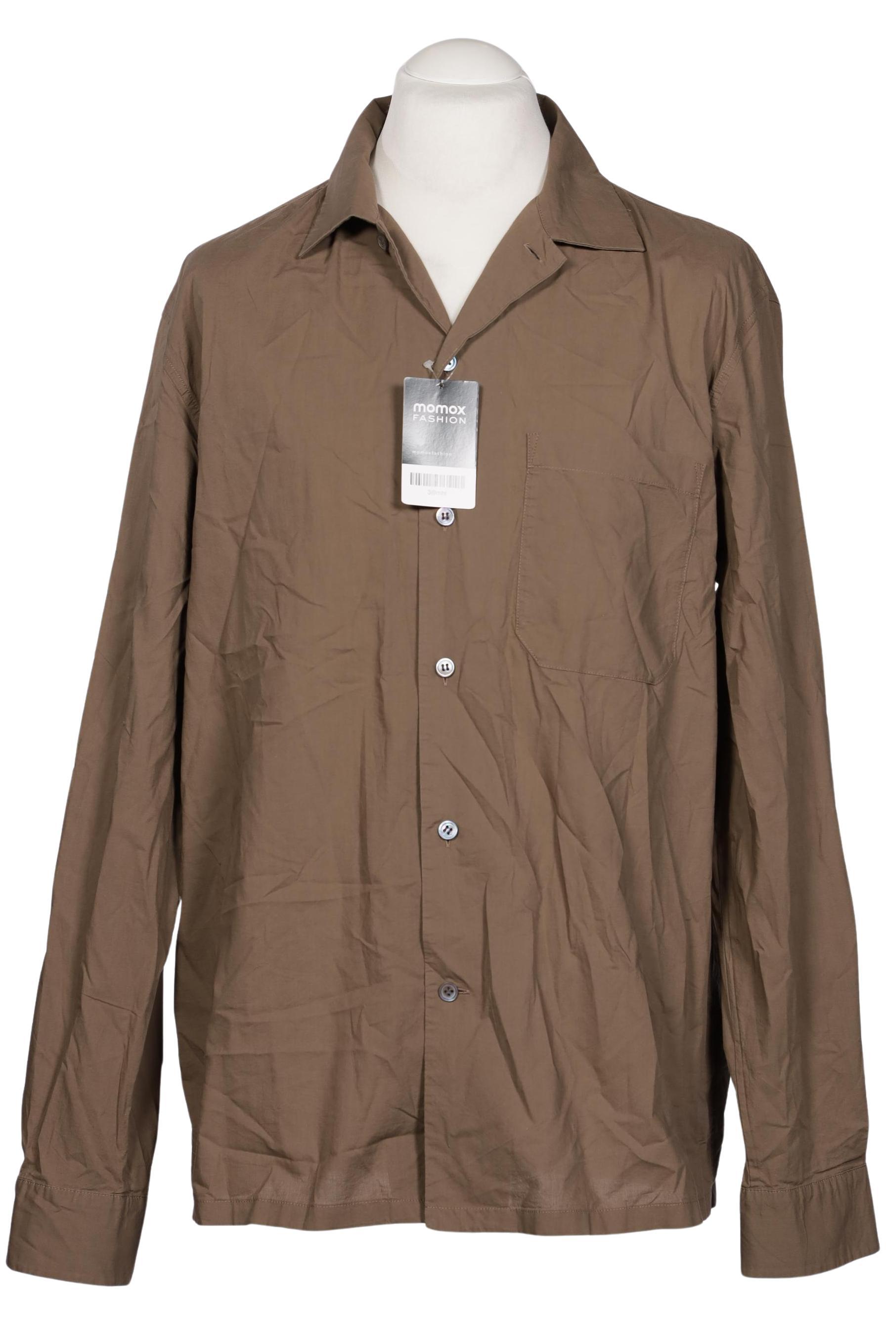 

Arket Herren Hemd, braun, Gr. 52