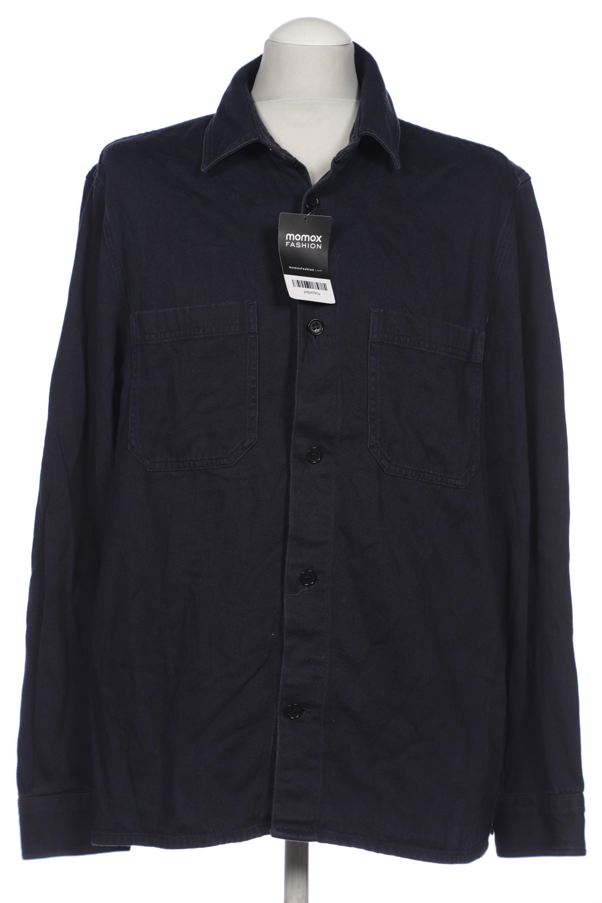 

Arket Herren Hemd, marineblau, Gr. 50
