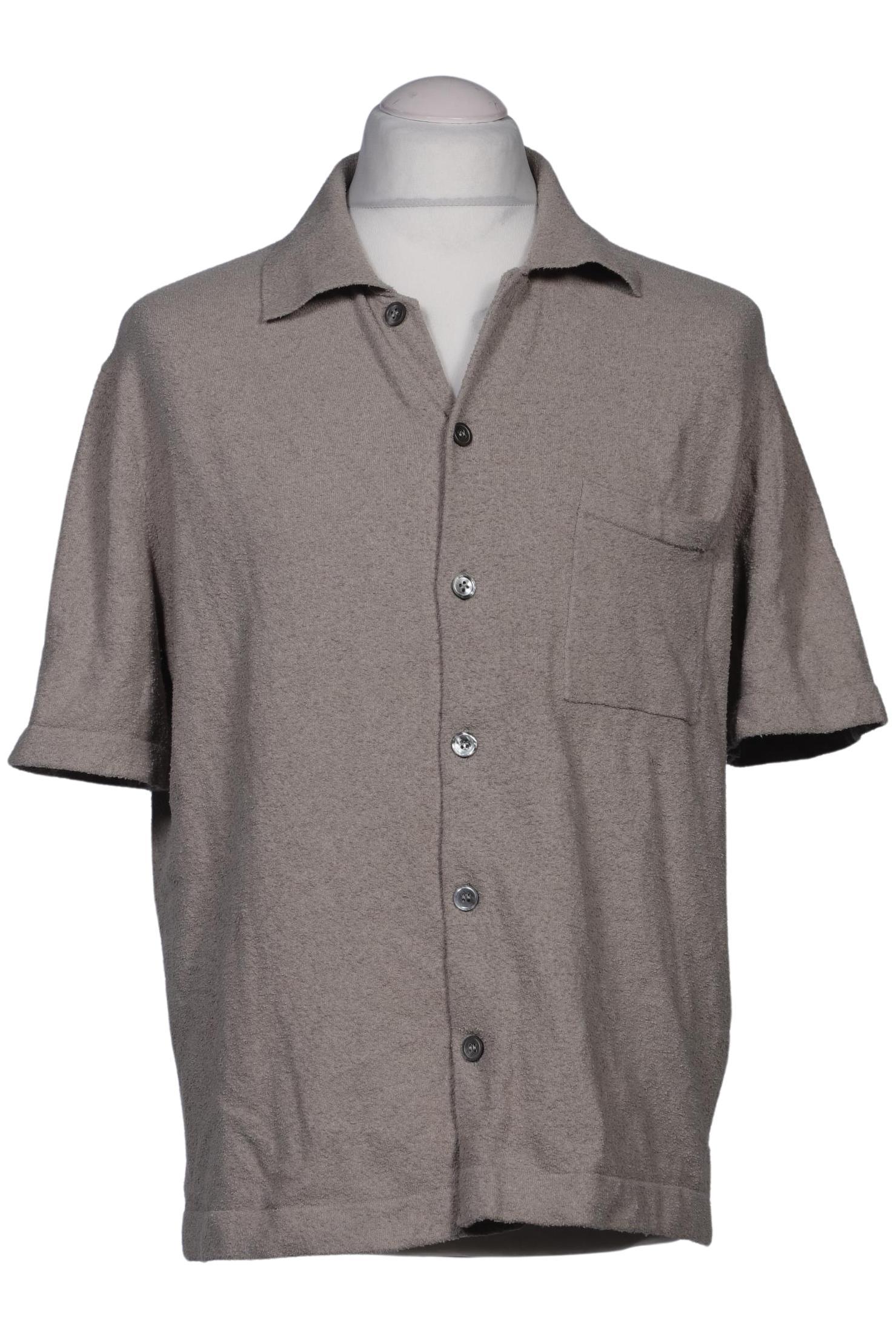 

Arket Herren Hemd, beige, Gr. 52