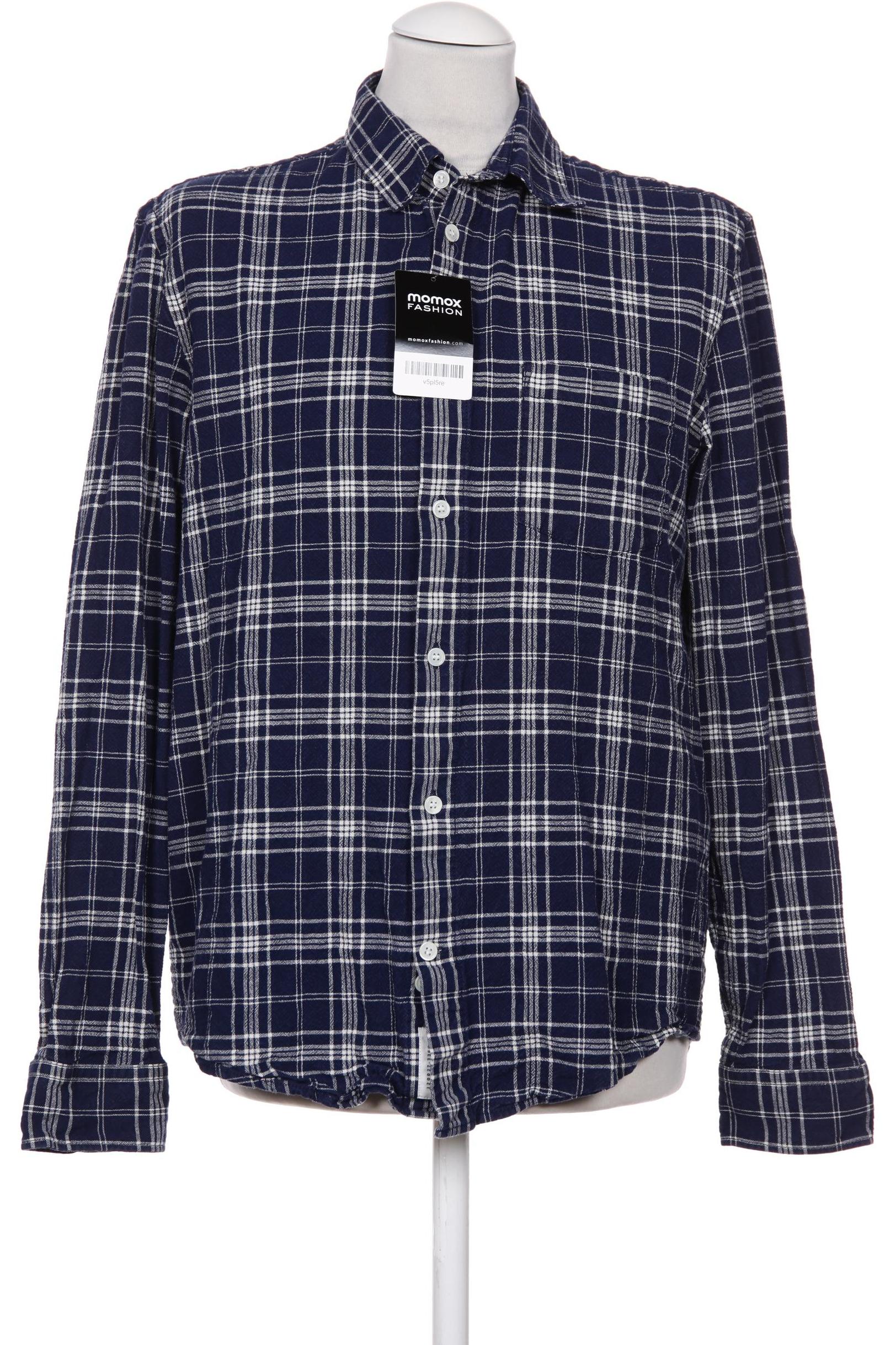 

Arket Herren Hemd, marineblau, Gr. 50