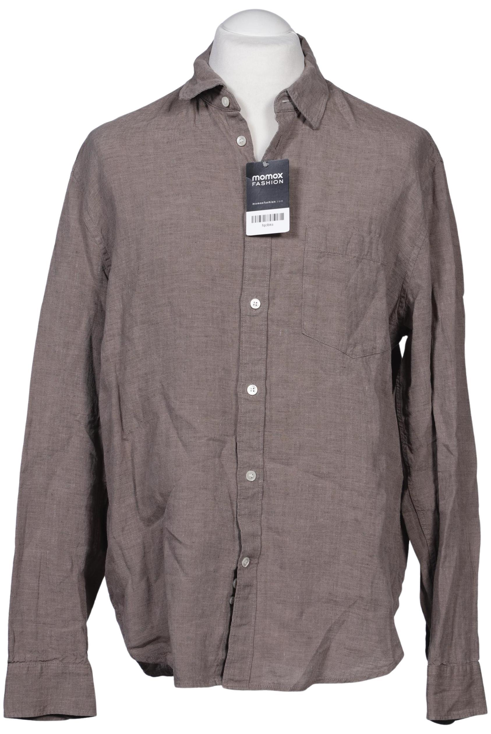 

Arket Herren Hemd, braun, Gr. 52